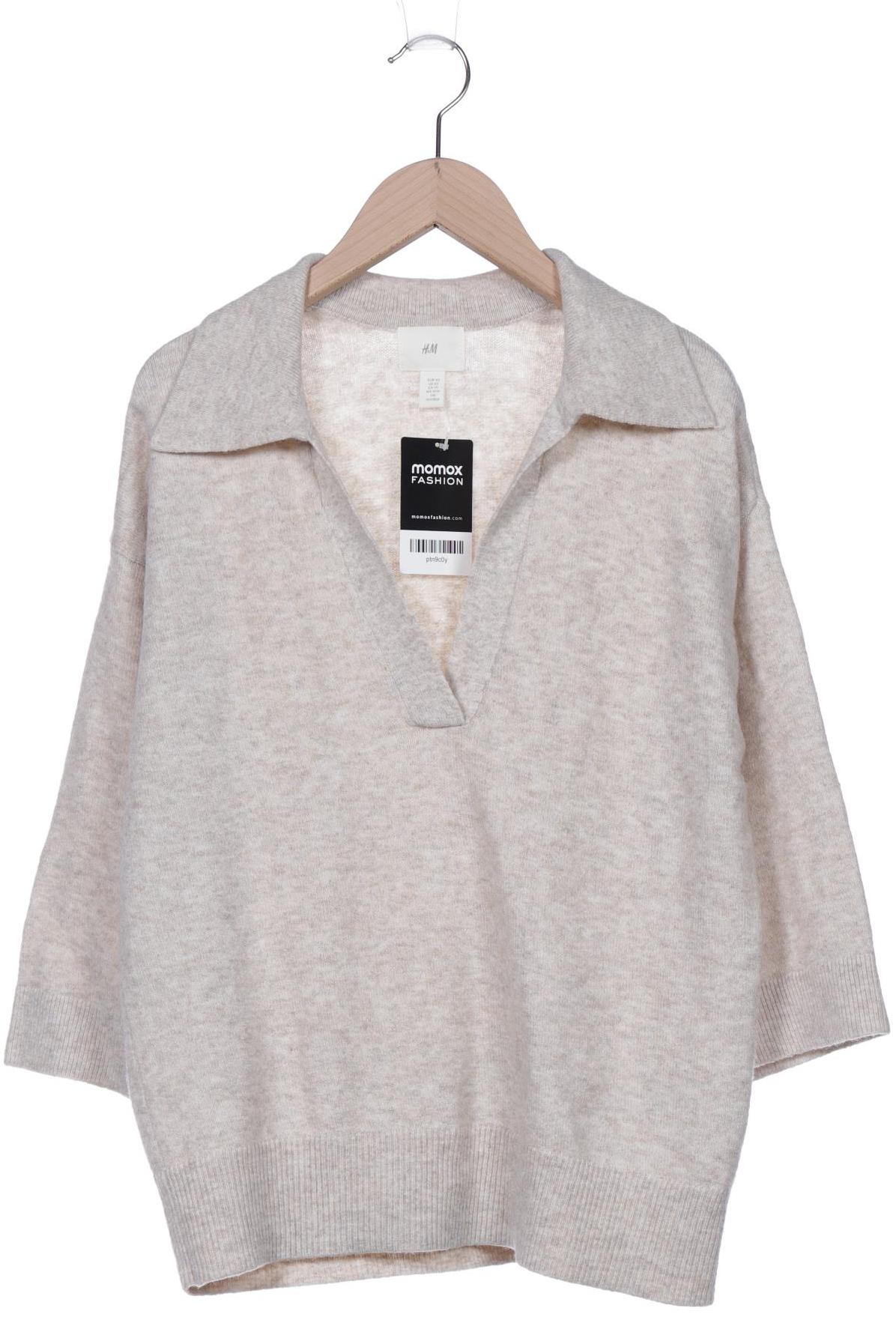 

H&M Damen Pullover, beige, Gr. 34