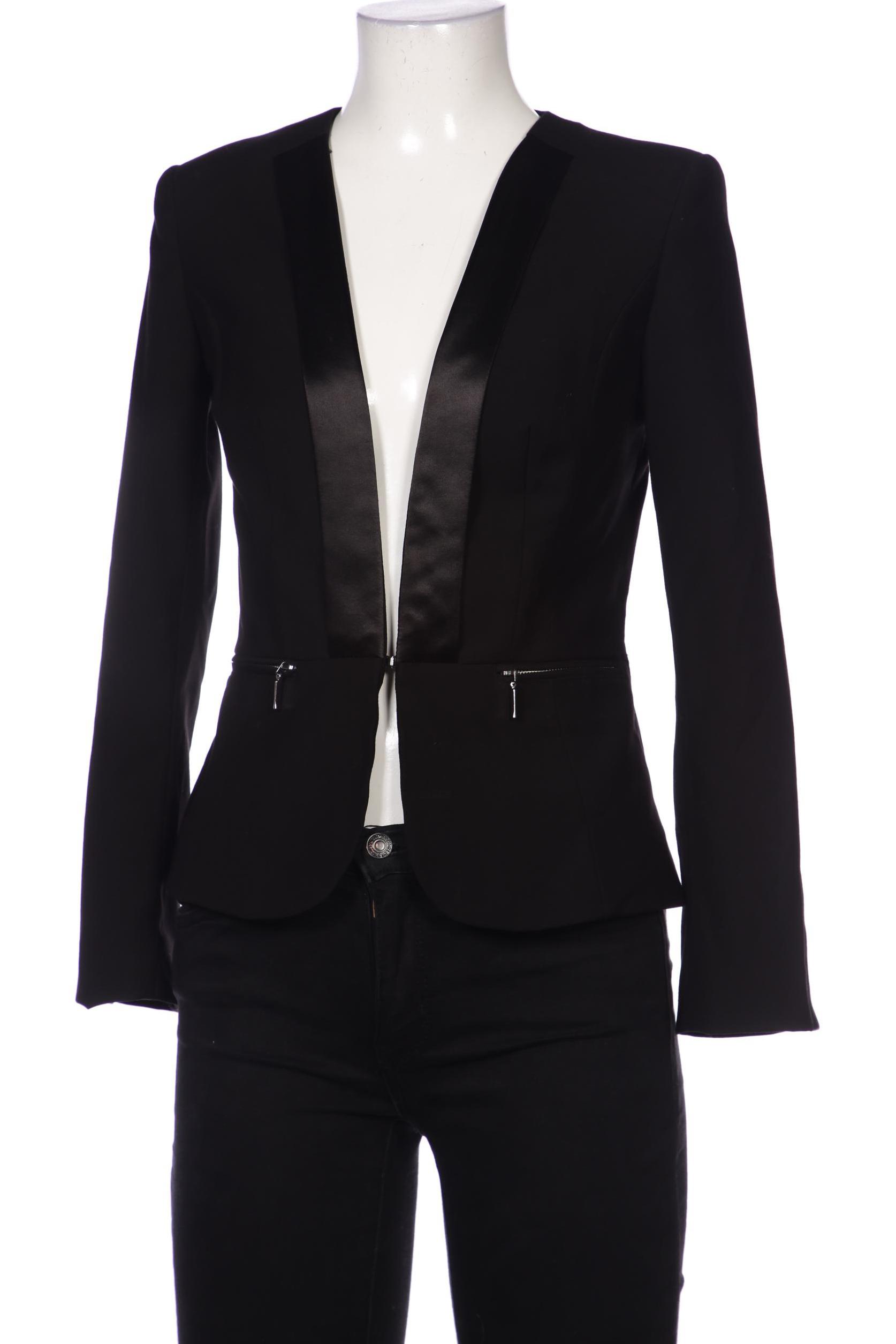 

H&M Damen Blazer, schwarz, Gr. 34