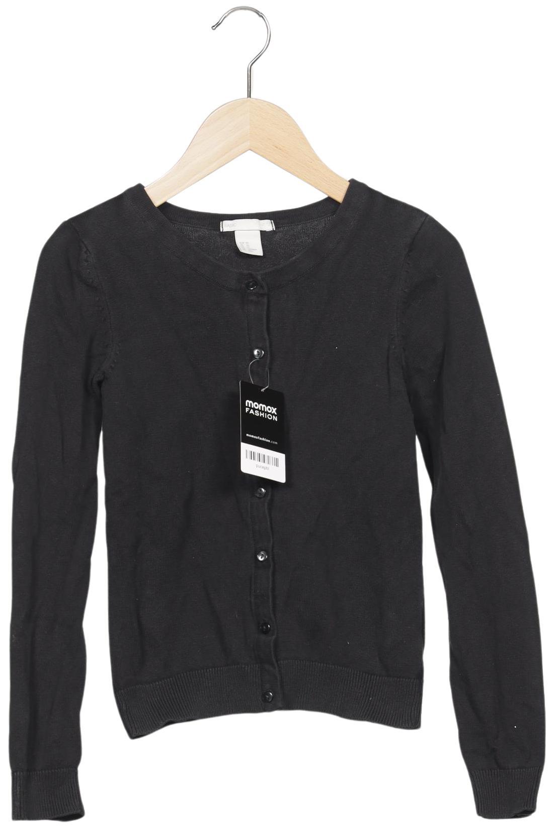 

H&M Damen Strickjacke, schwarz, Gr. 34