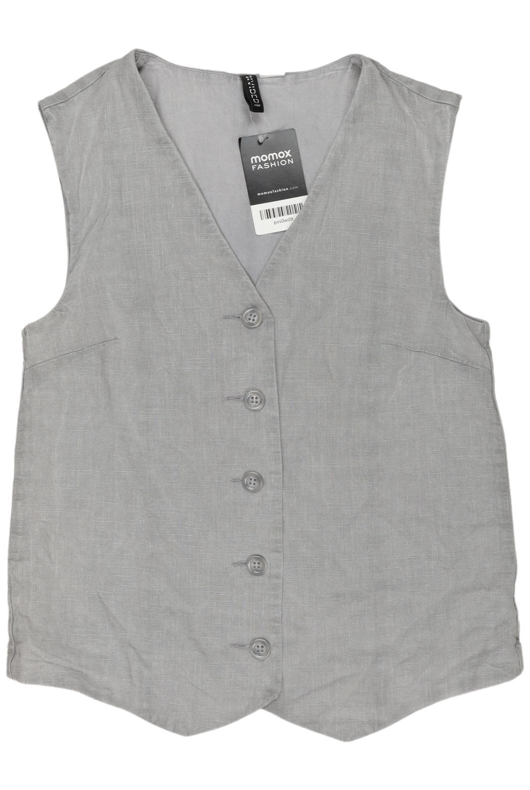 

H&M Damen Weste, grau, Gr. 32