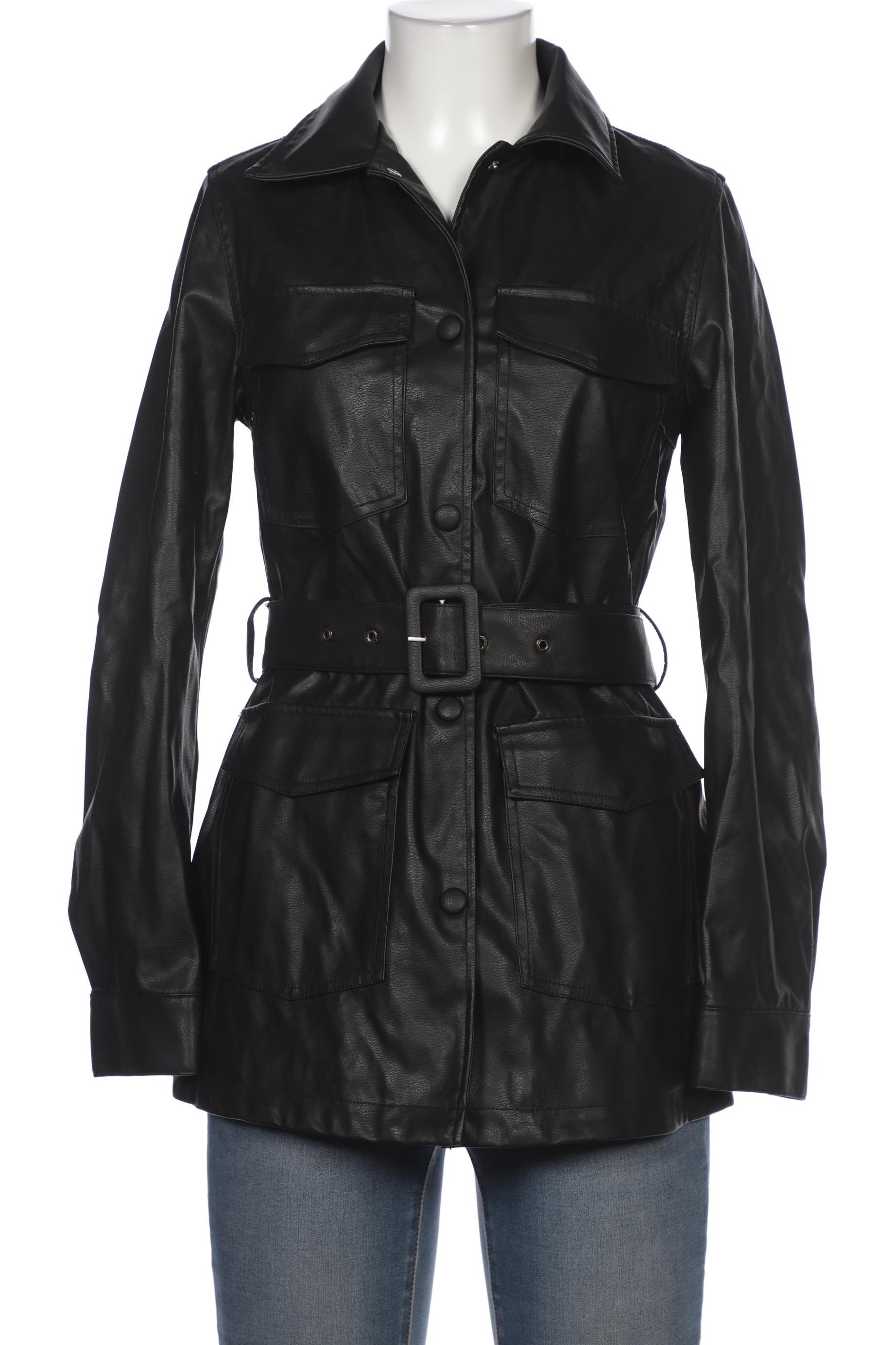 

H&M Damen Mantel, schwarz