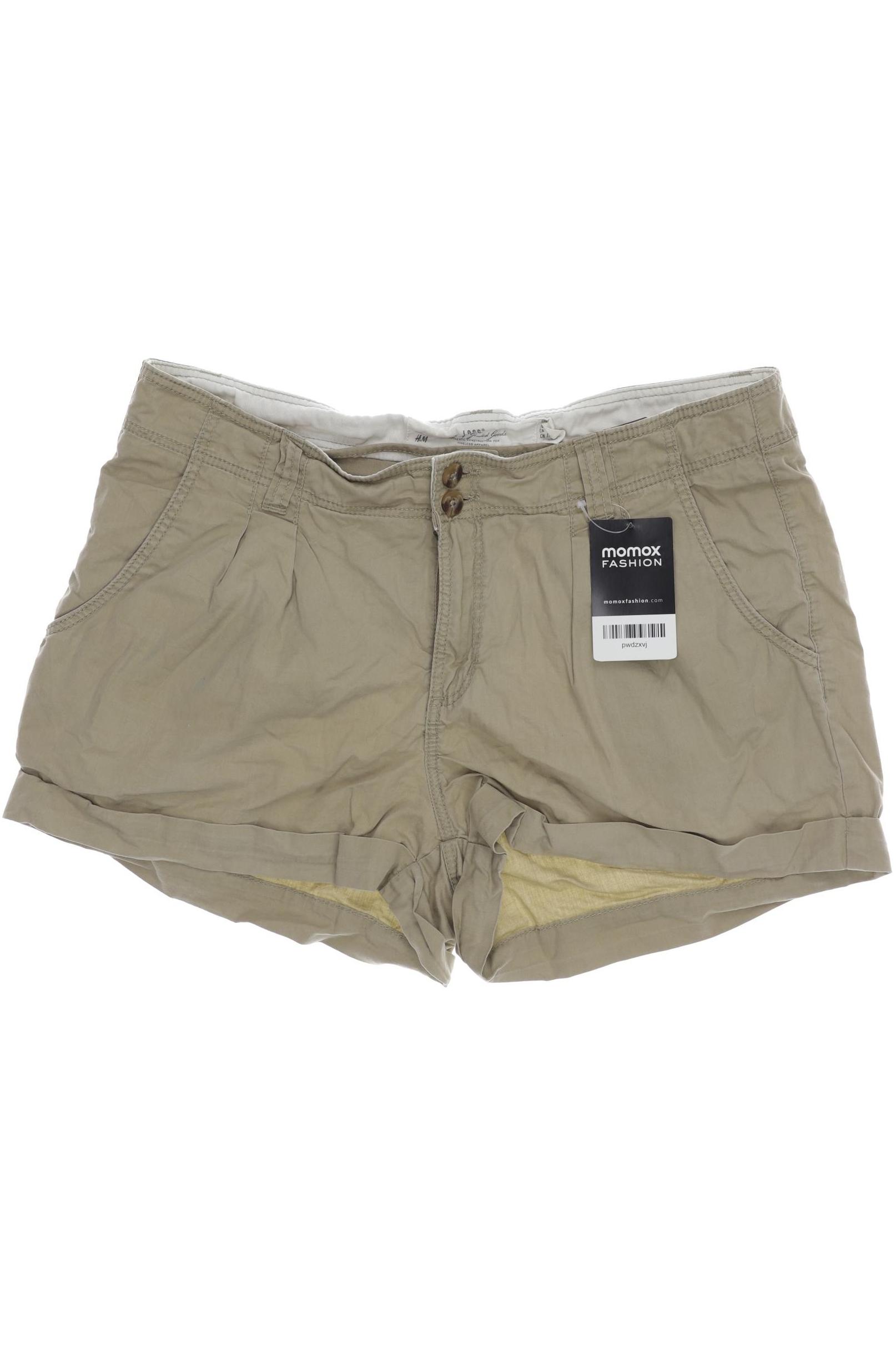 

H&M Damen Shorts, beige, Gr. 40