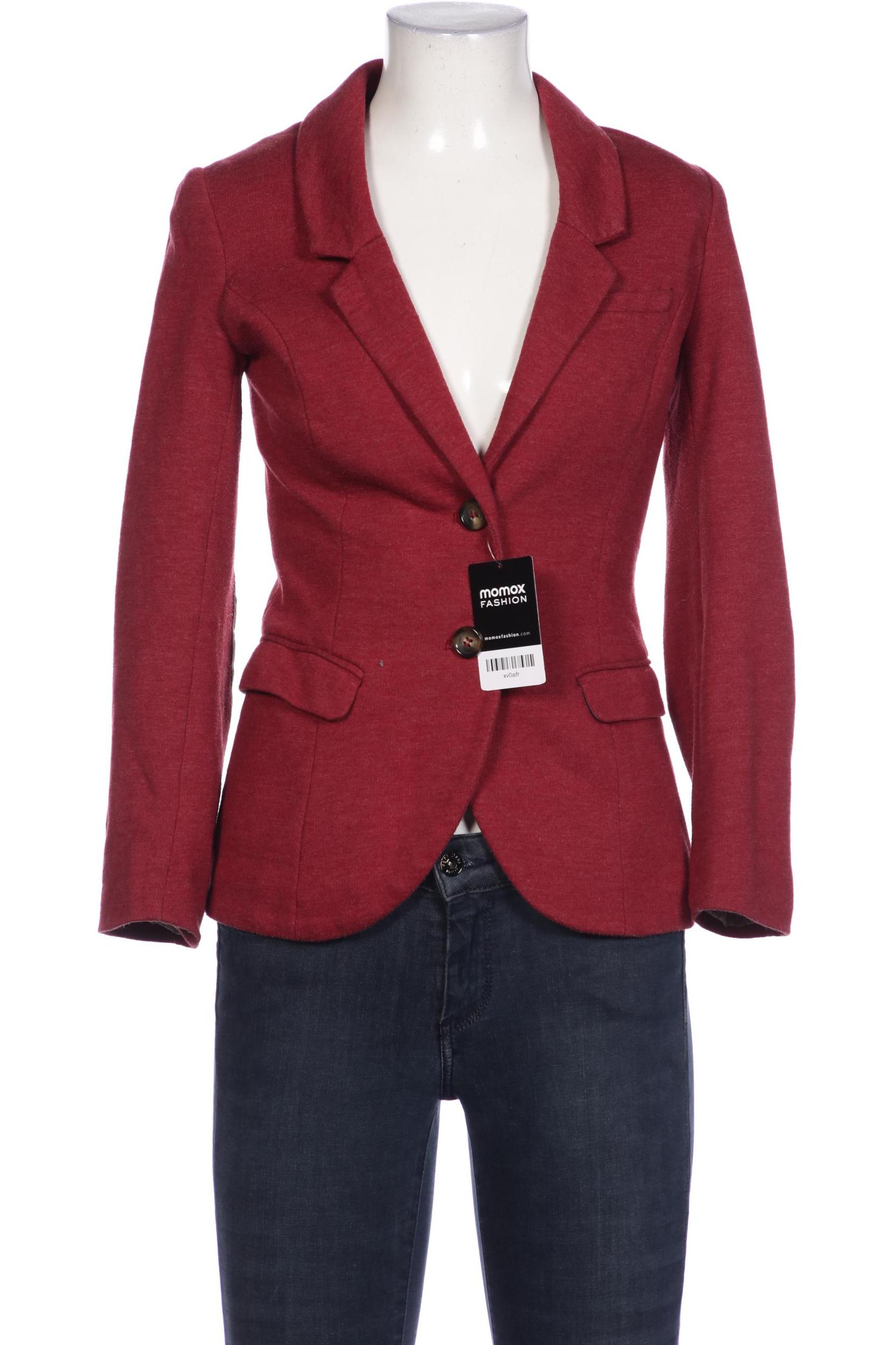 

H&M Damen Blazer, rot, Gr. 34