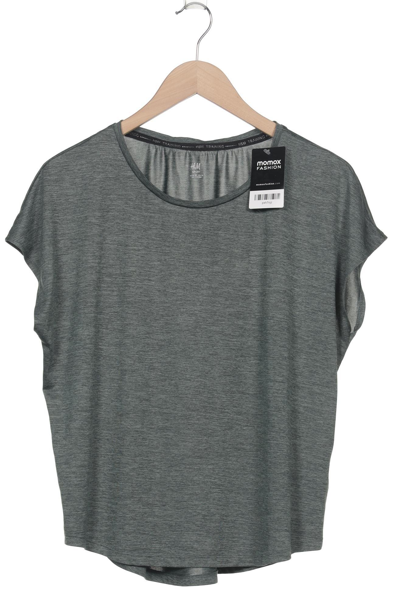 

H&M Damen T-Shirt, grün, Gr. 38