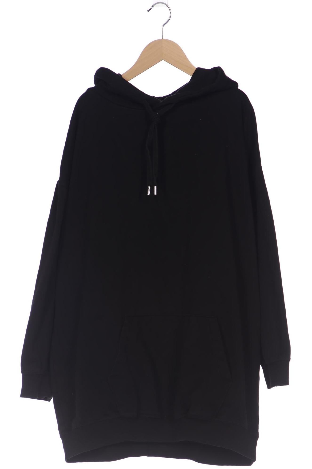 

H&M Damen Kapuzenpullover, schwarz, Gr. 38