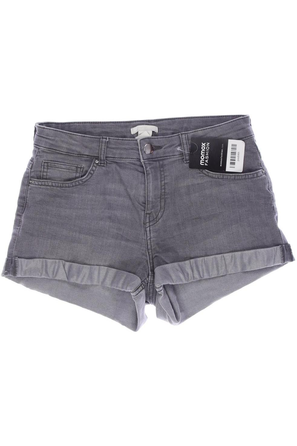 

H&M Damen Shorts, grau, Gr. 34
