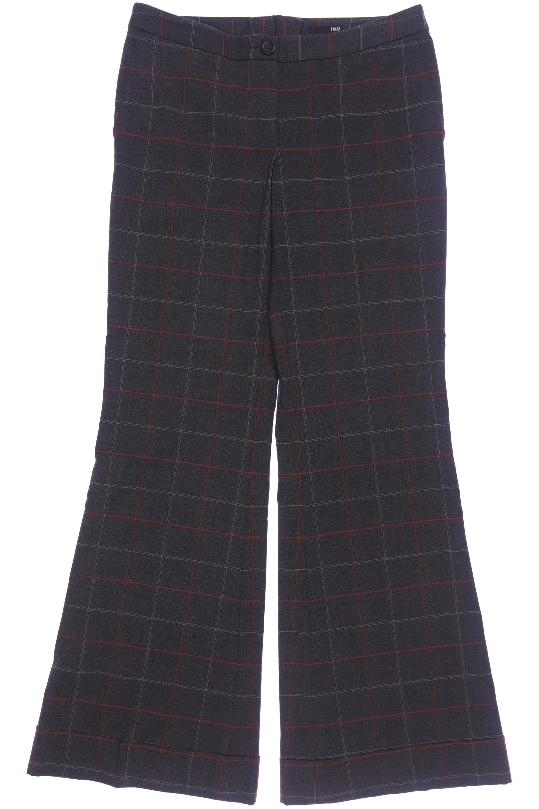 

H&M Damen Stoffhose, grau, Gr. 38