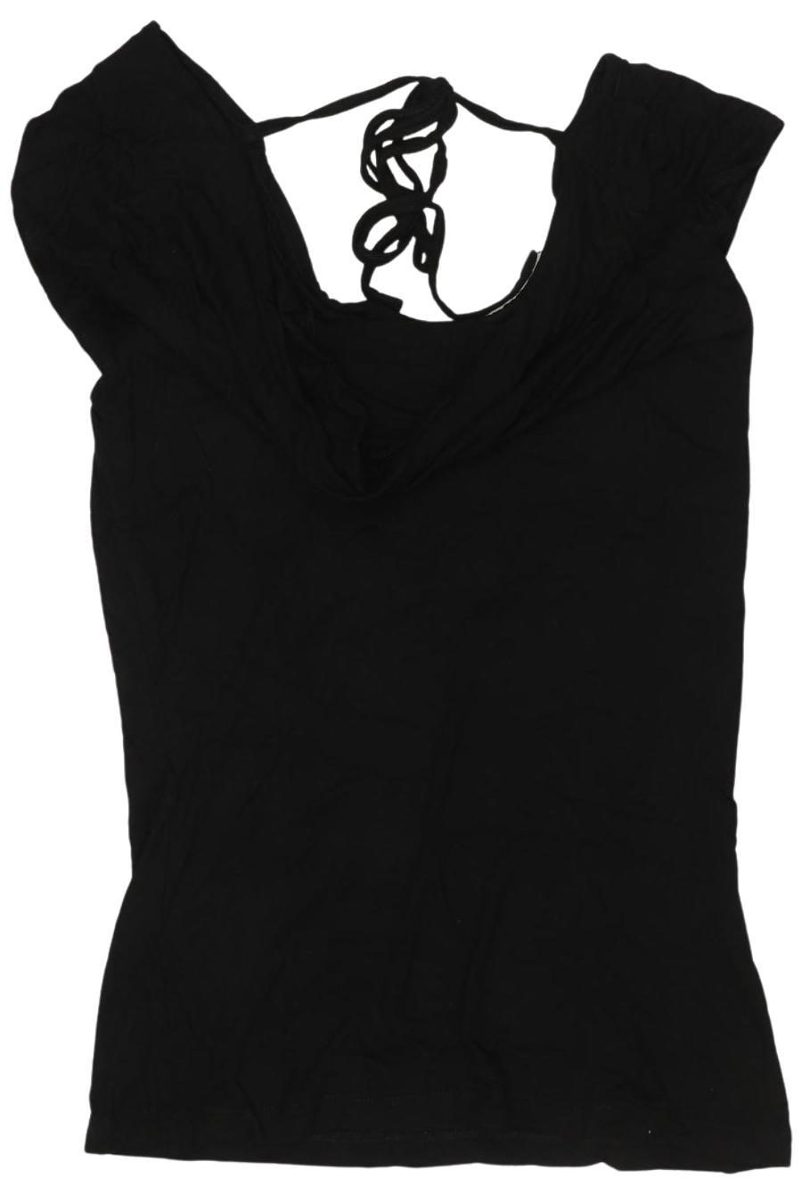 

H&M Damen Top, schwarz, Gr. 36