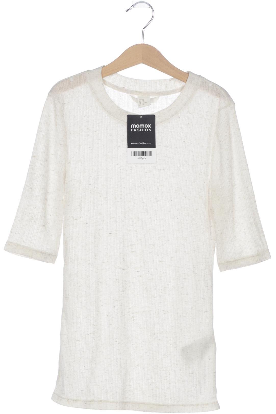 

H&M Damen T-Shirt, beige, Gr. 34