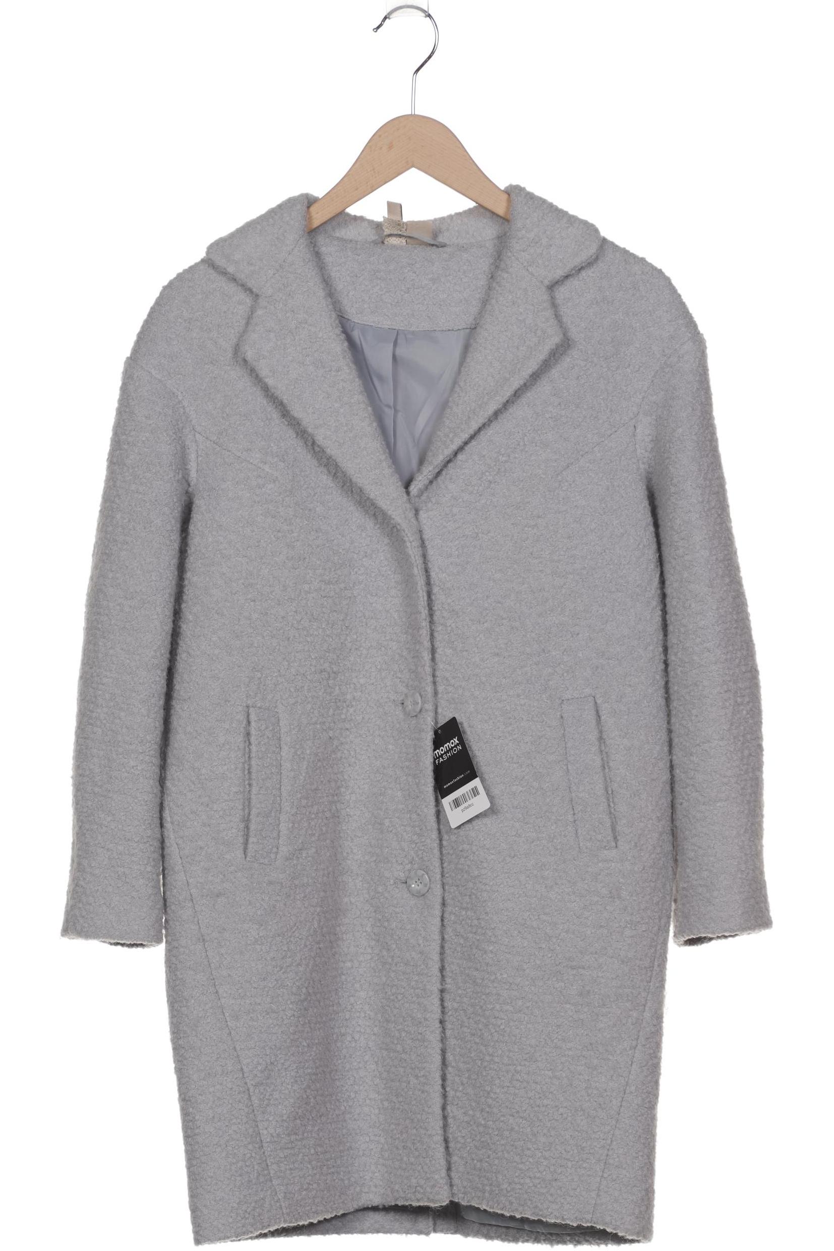 

H&M Damen Mantel, grau, Gr. 36