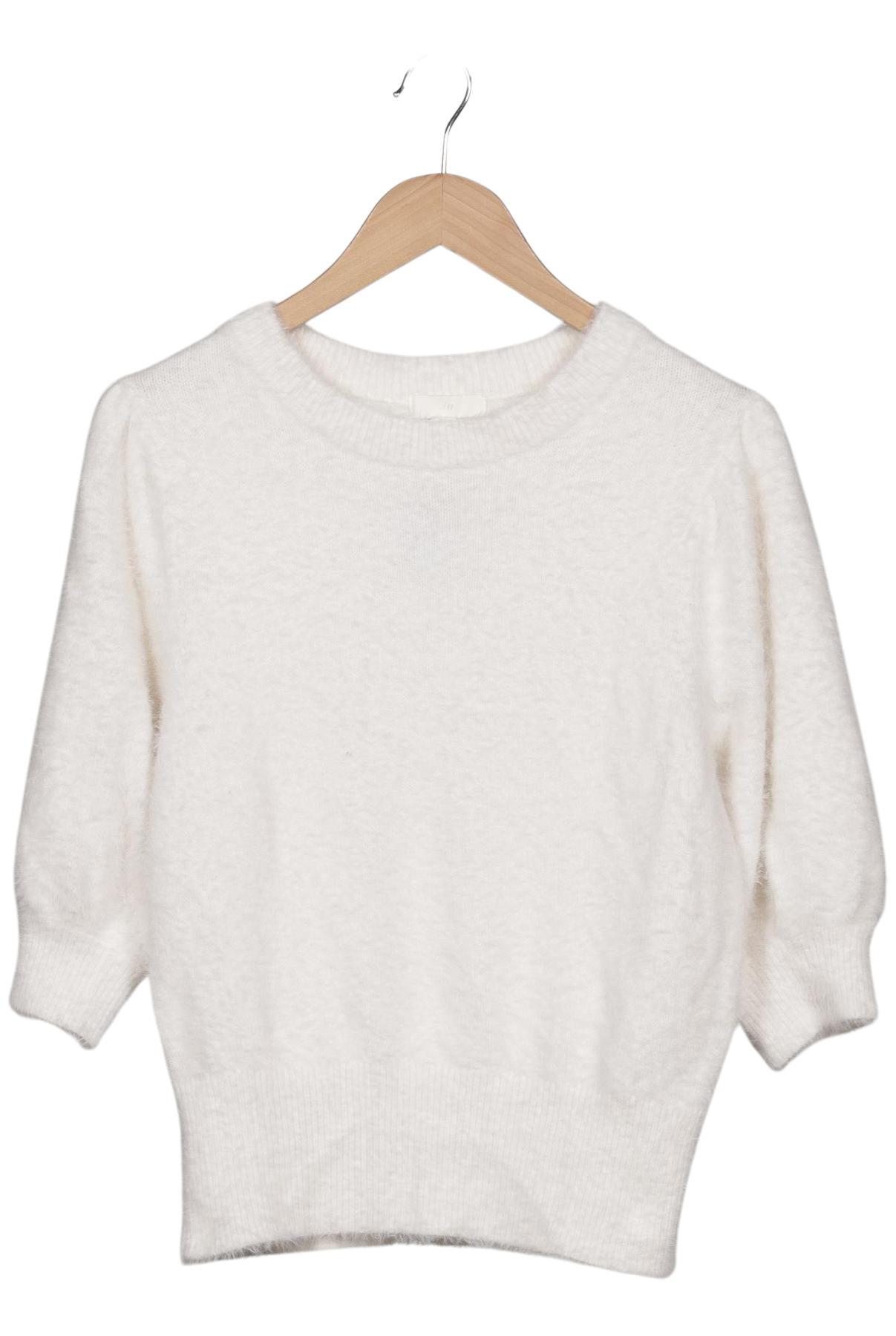 

H&M Damen Pullover, cremeweiß, Gr. 38