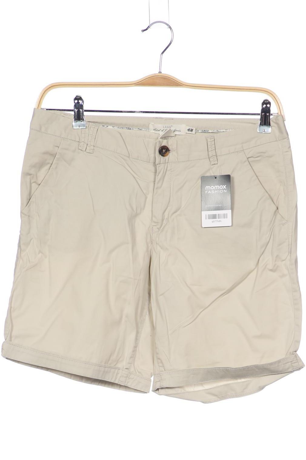 

H&M Damen Shorts, beige, Gr. 40