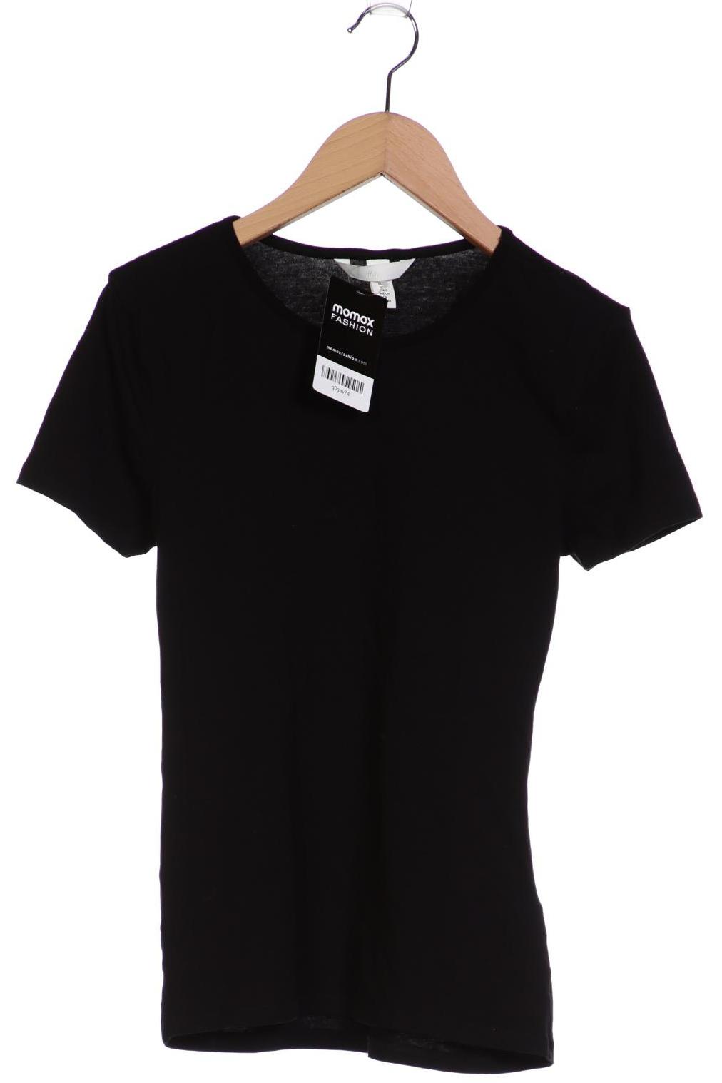 

H&M Damen T-Shirt, schwarz