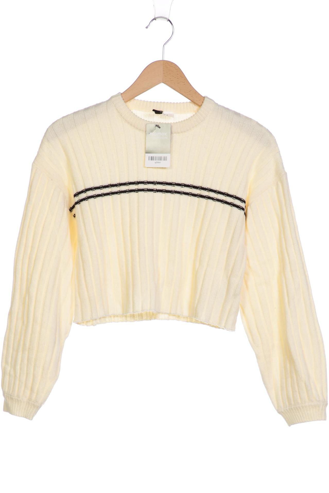

H&M Damen Pullover, cremeweiß, Gr. 34