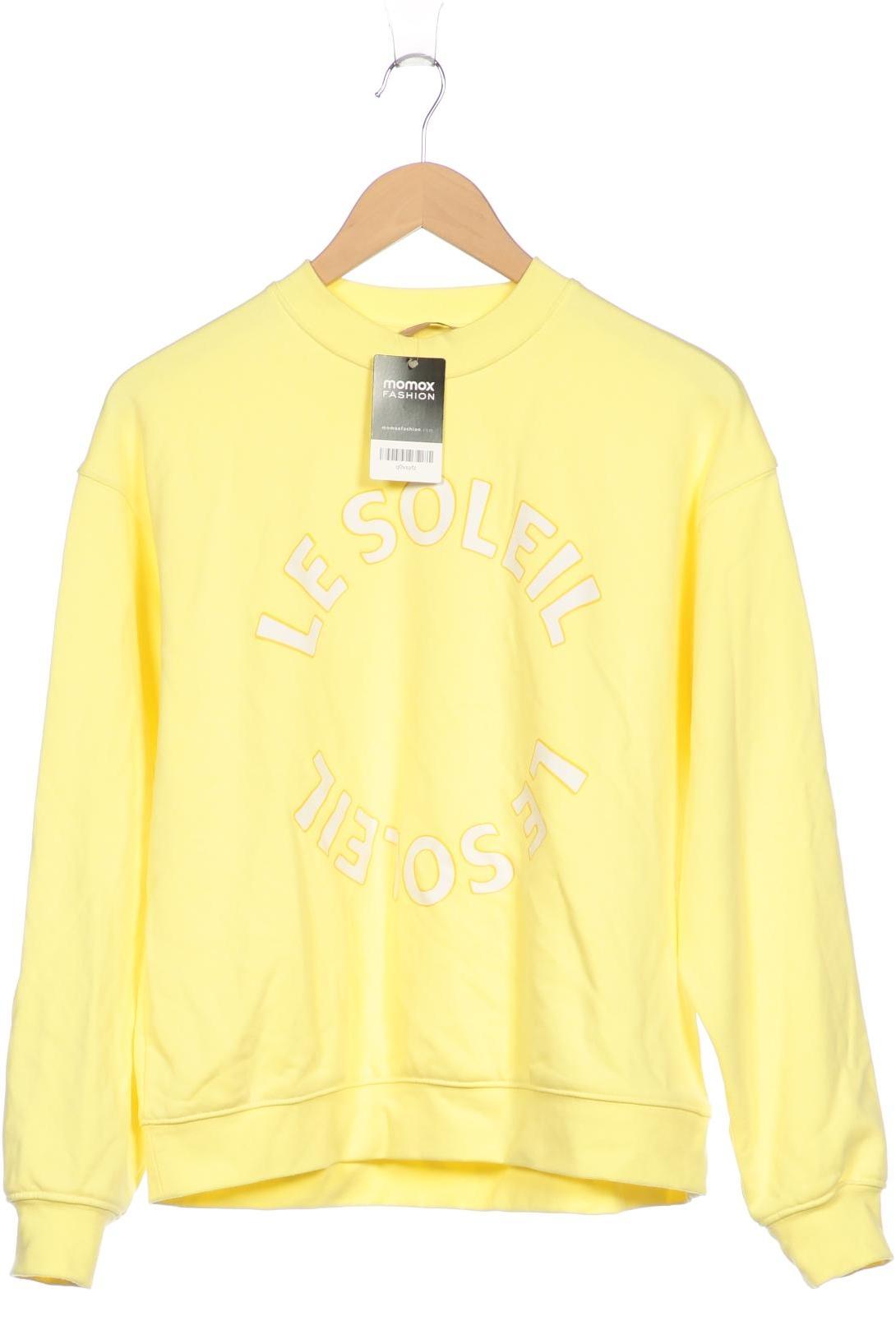 

H&M Damen Sweatshirt, gelb, Gr. 36