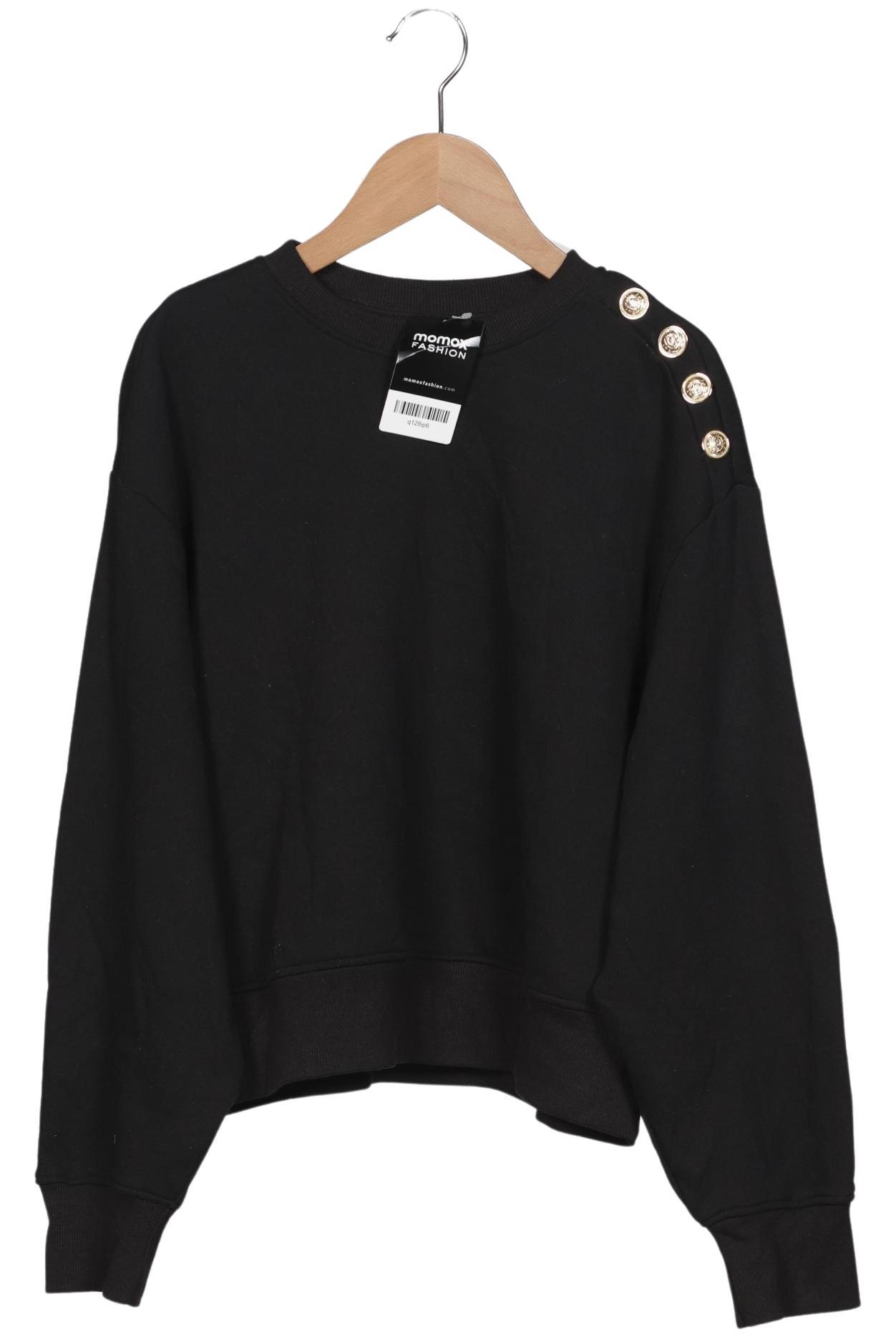 

H&M Damen Sweatshirt, schwarz, Gr. 36