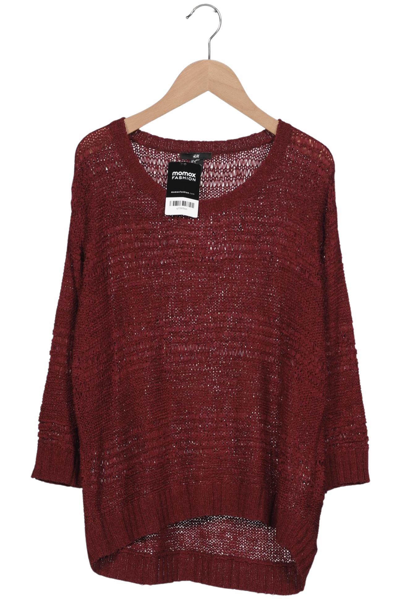 

H&M Damen Pullover, bordeaux, Gr. 36