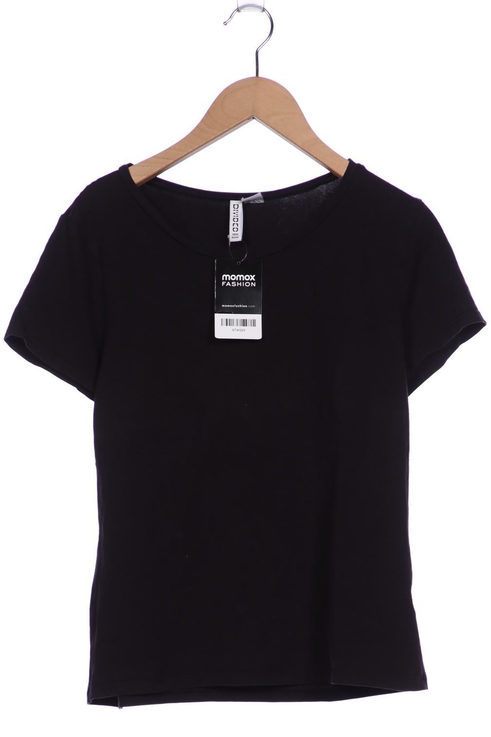 

H&M Damen T-Shirt, schwarz, Gr. 42