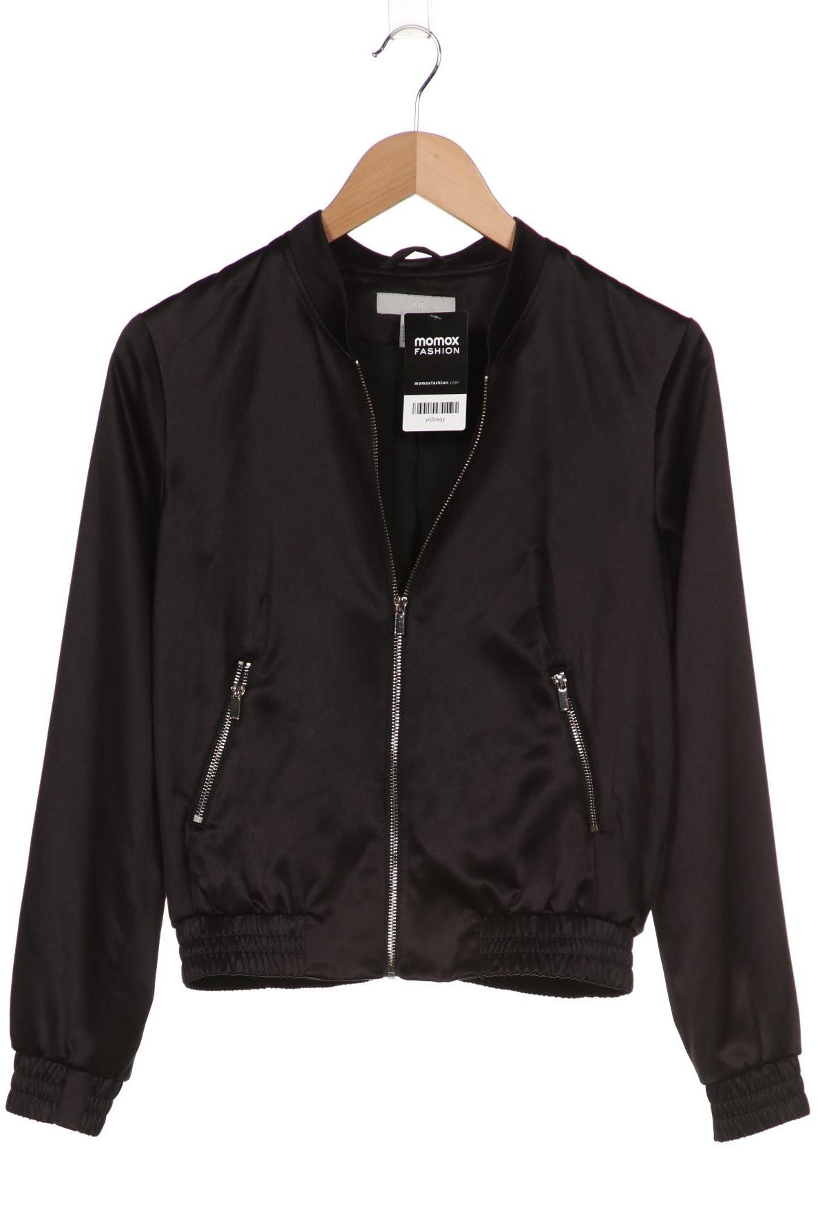 

H&M Damen Jacke, schwarz