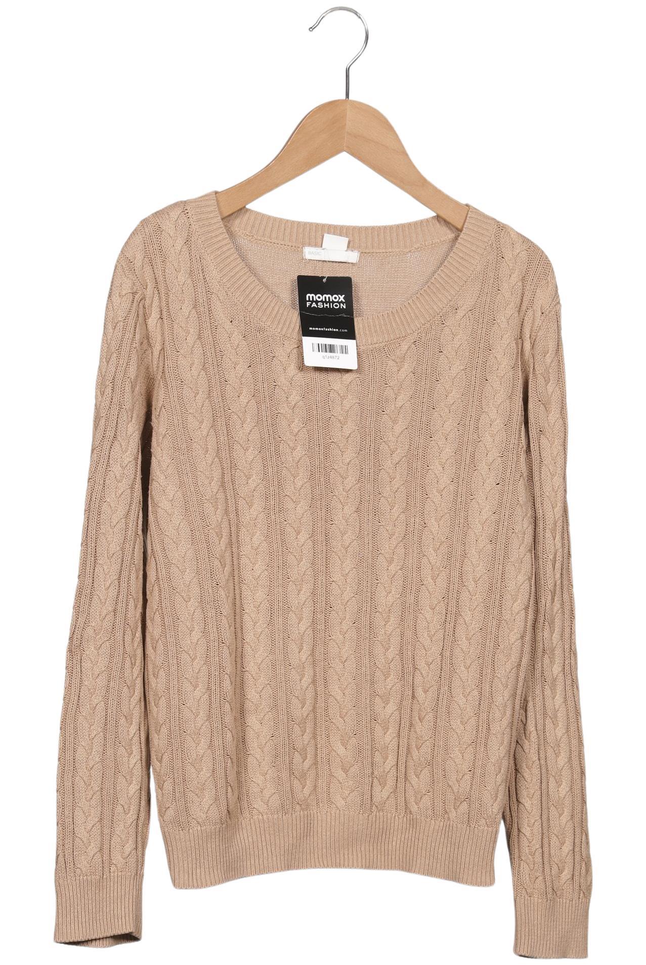 

H&M Damen Pullover, beige, Gr. 38