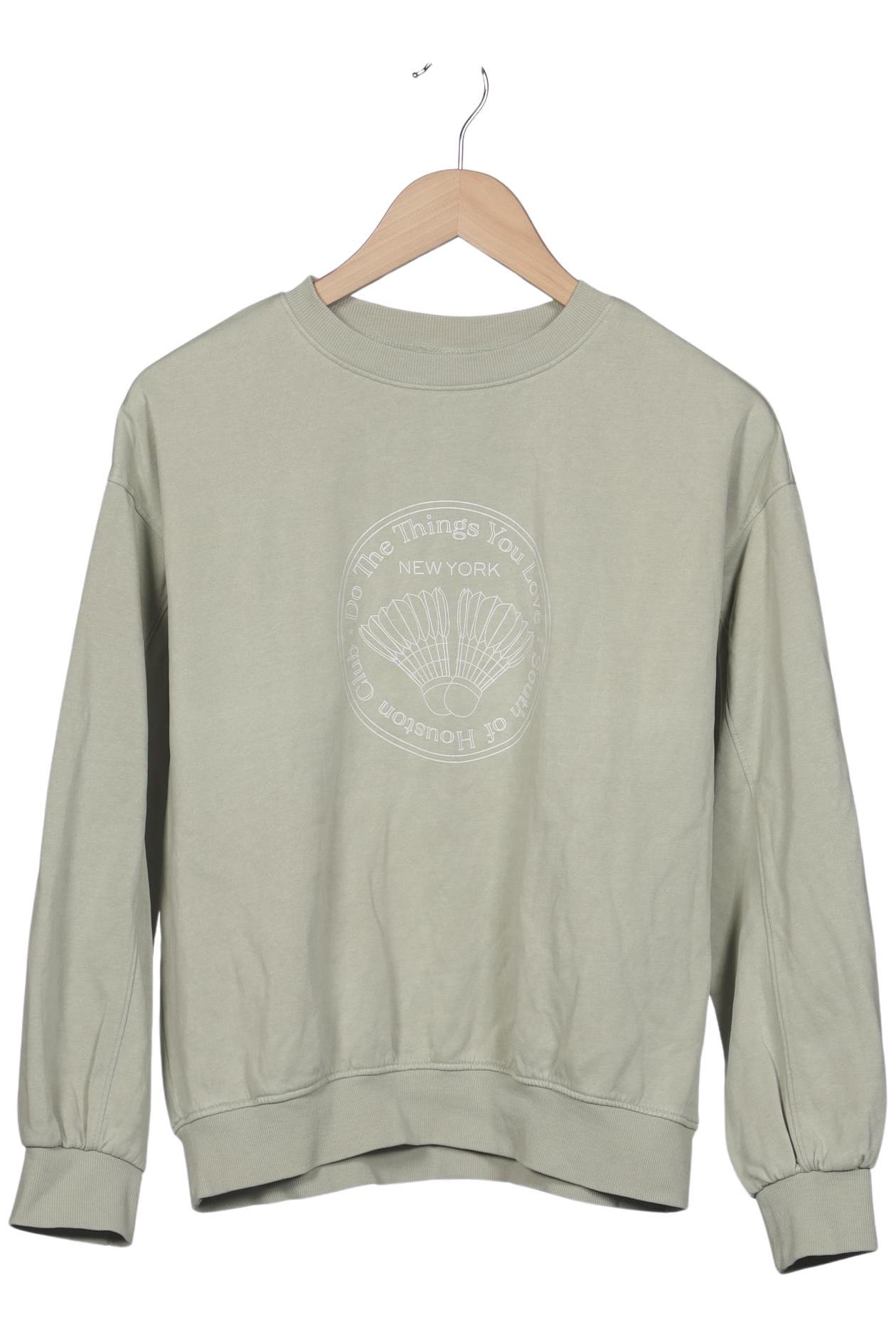 

H&M Damen Sweatshirt, hellgrün, Gr. 36