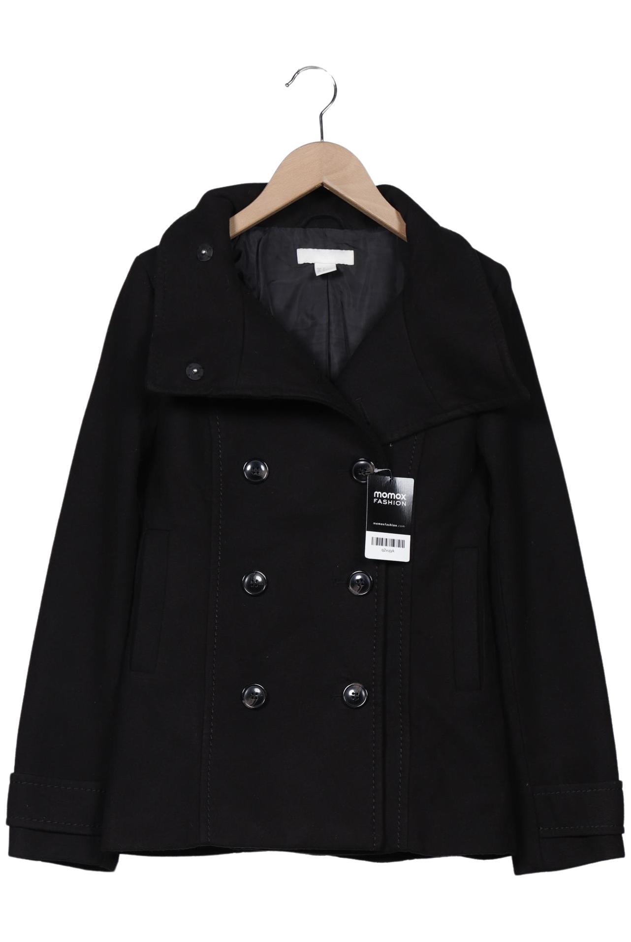 

H&M Damen Jacke, schwarz, Gr. 34