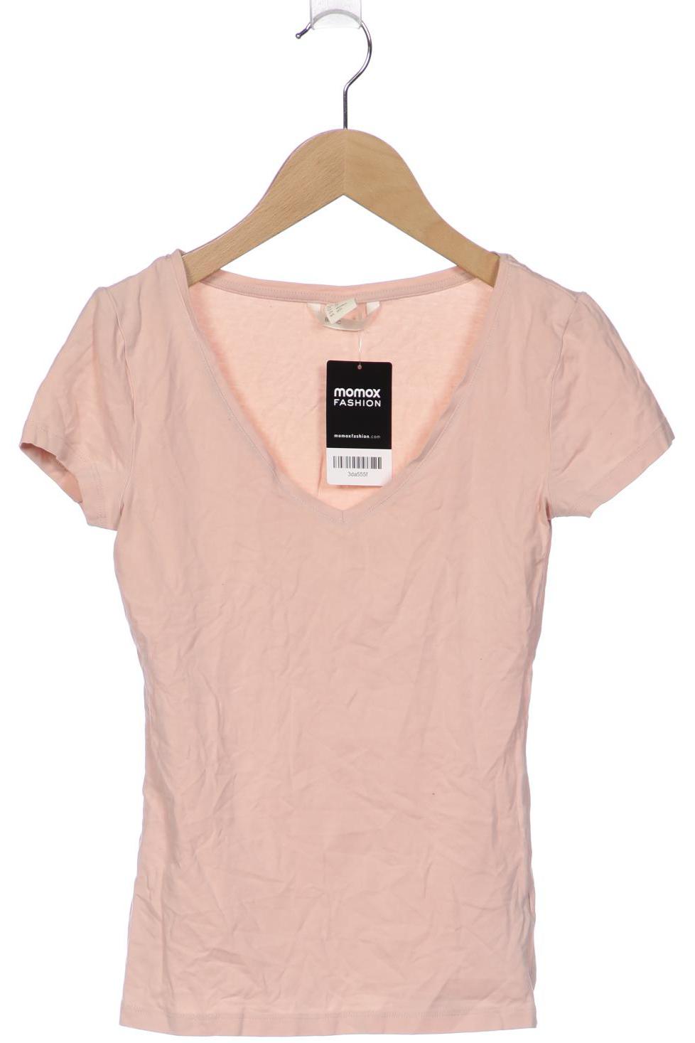 

H&M Damen T-Shirt, beige, Gr. 34