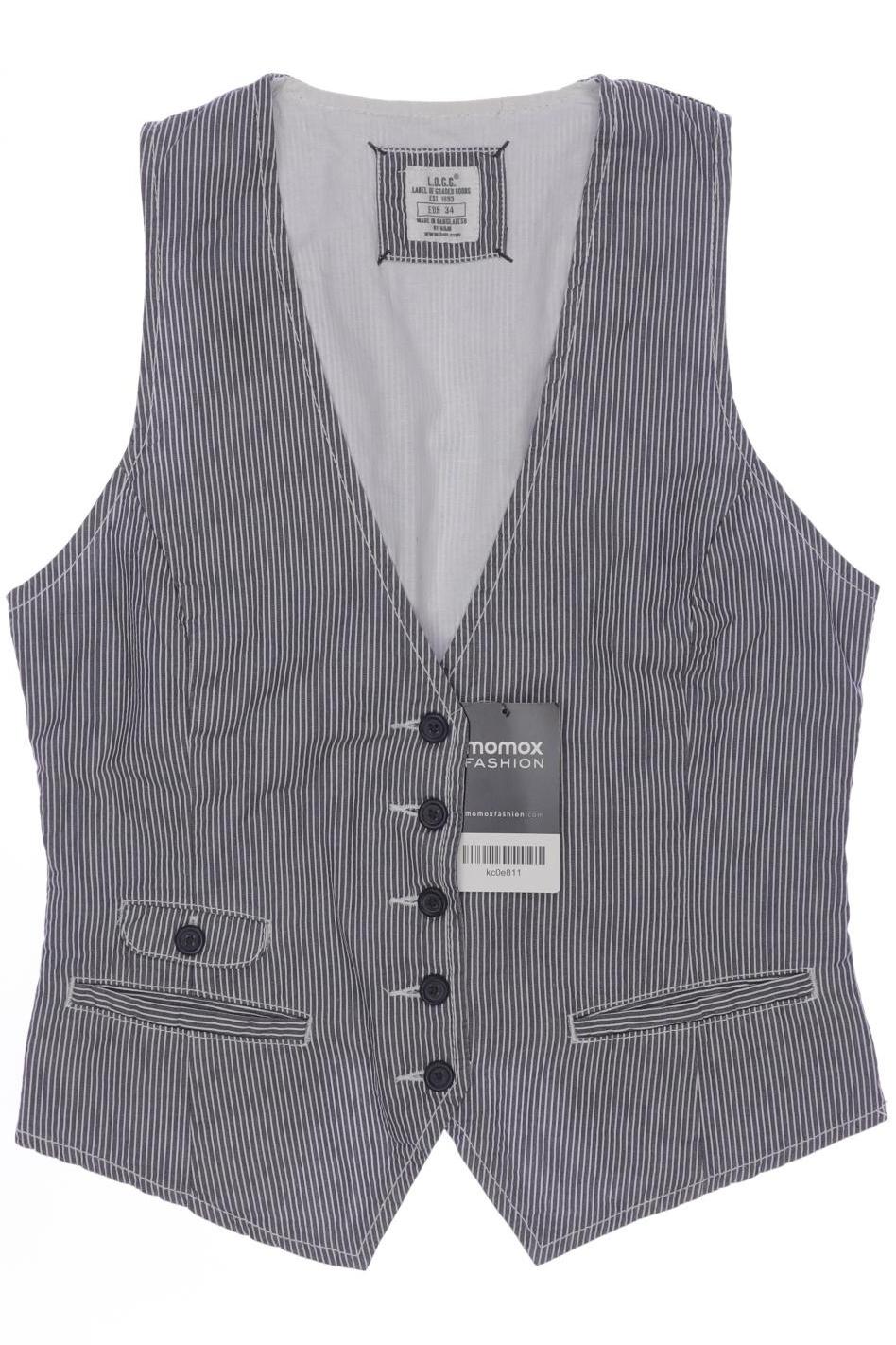 

H&M Damen Weste, grau, Gr. 34