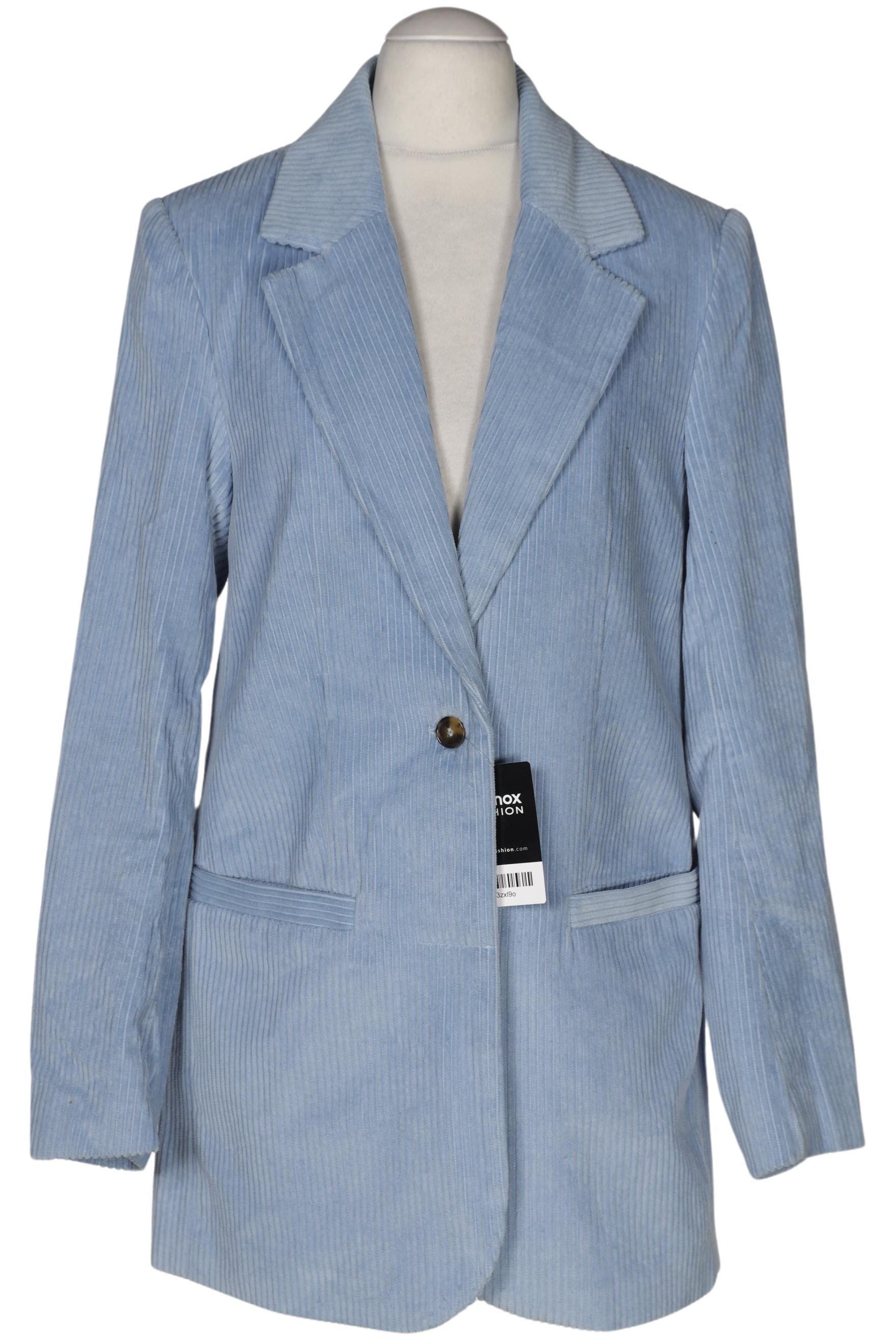 

H&M Damen Blazer, blau, Gr. 34