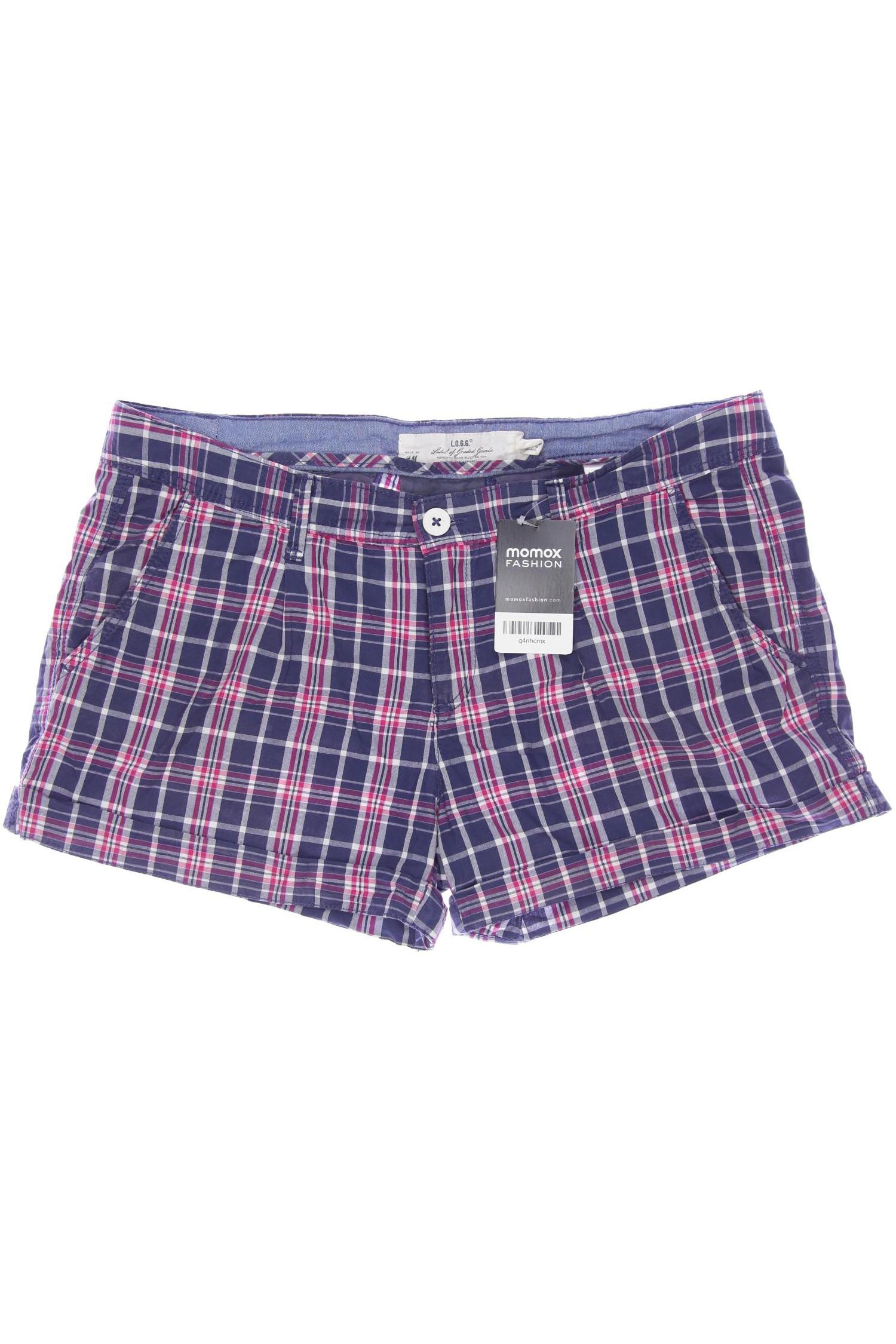 

H&M Damen Shorts, blau, Gr. 38