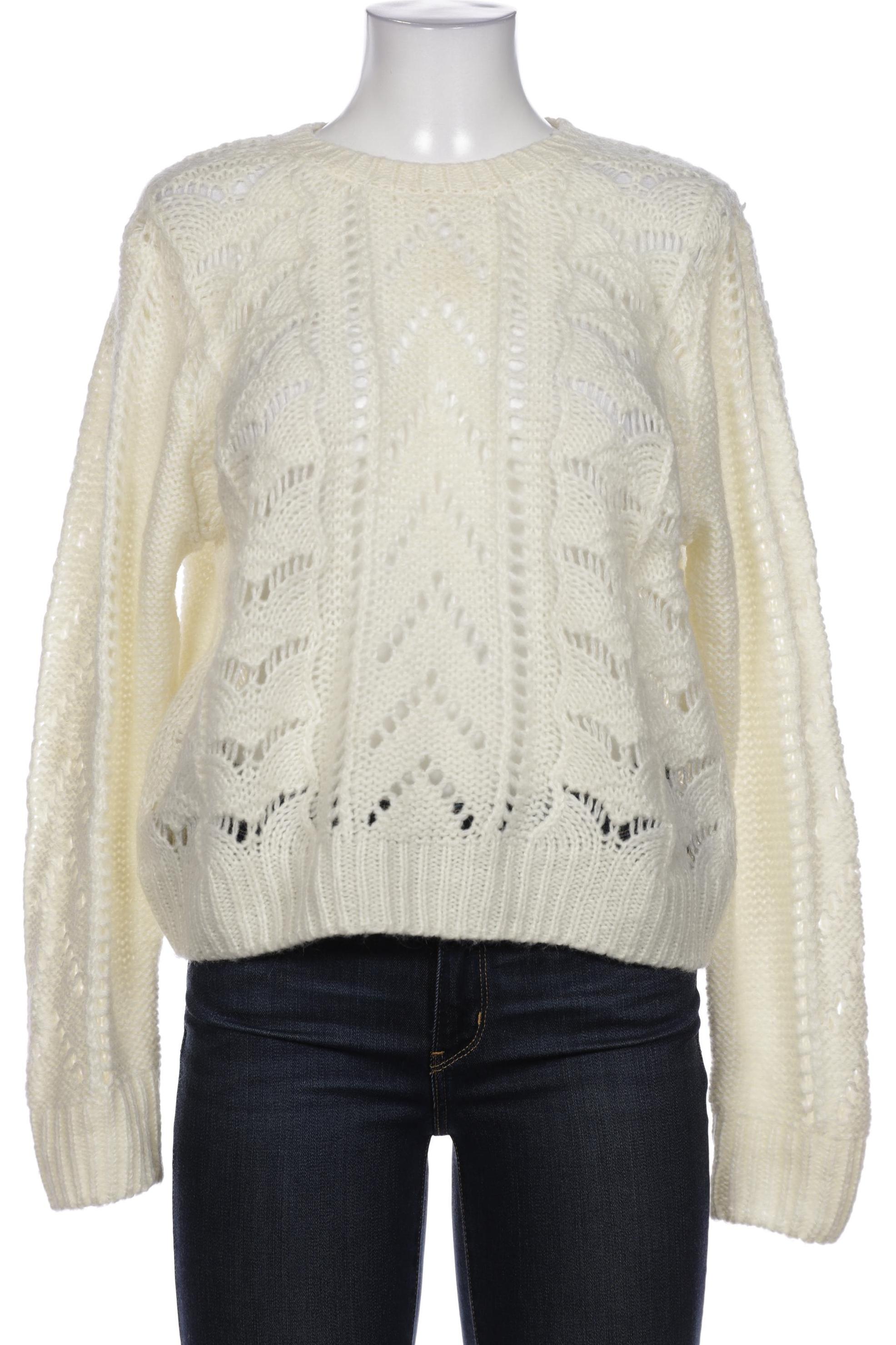 

H&M Damen Pullover, cremeweiß, Gr. 38