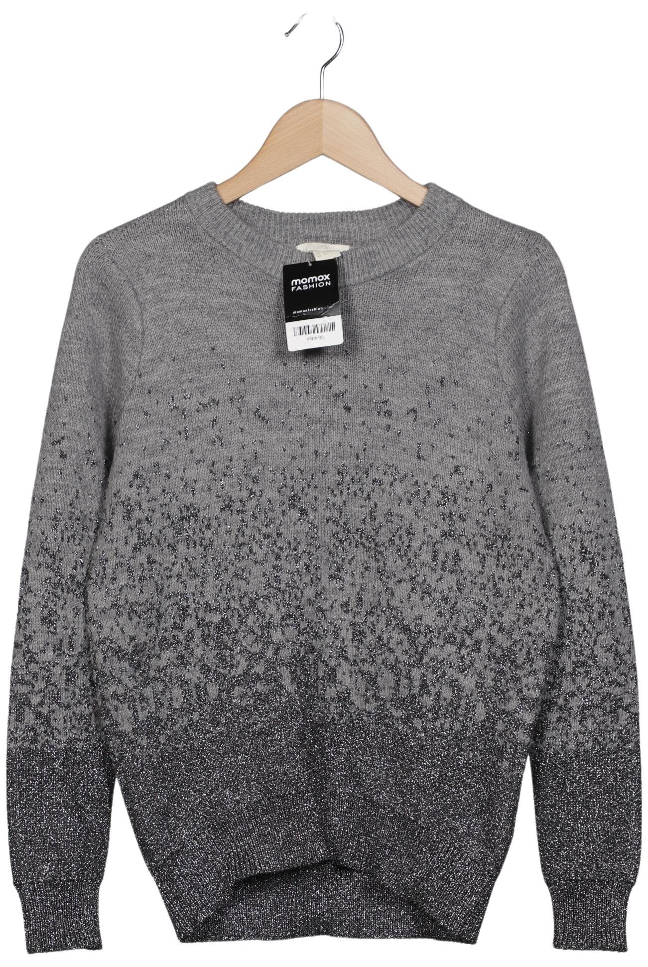 

H&M Damen Pullover, grau, Gr. 34