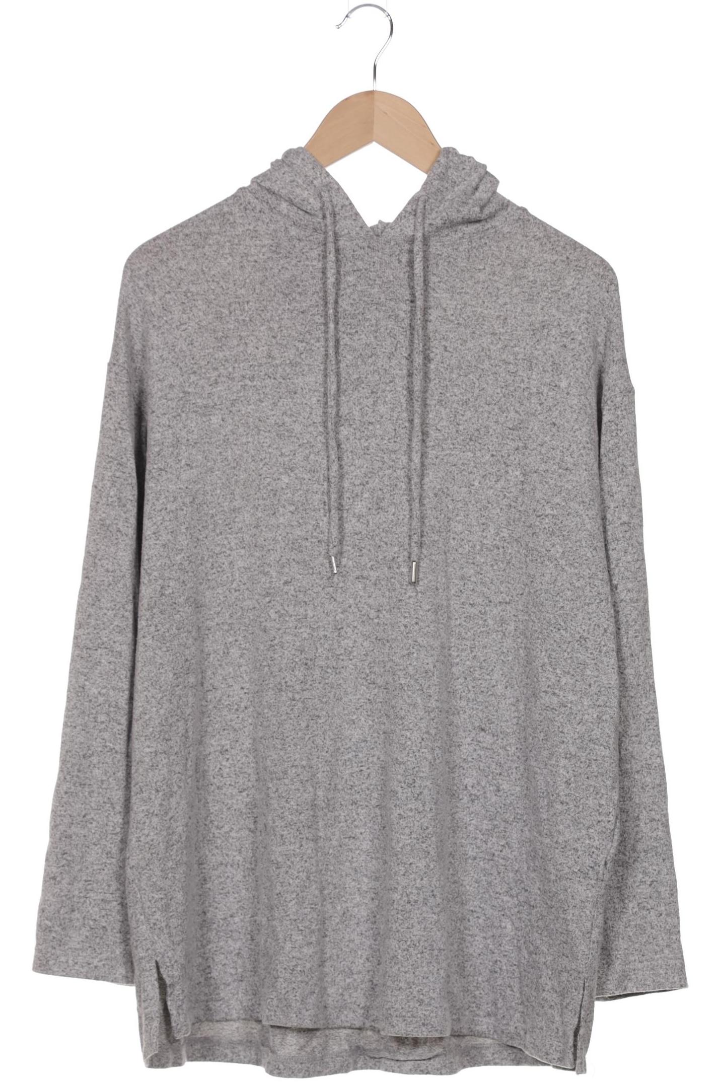 

H&M Damen Kapuzenpullover, grau, Gr. 38