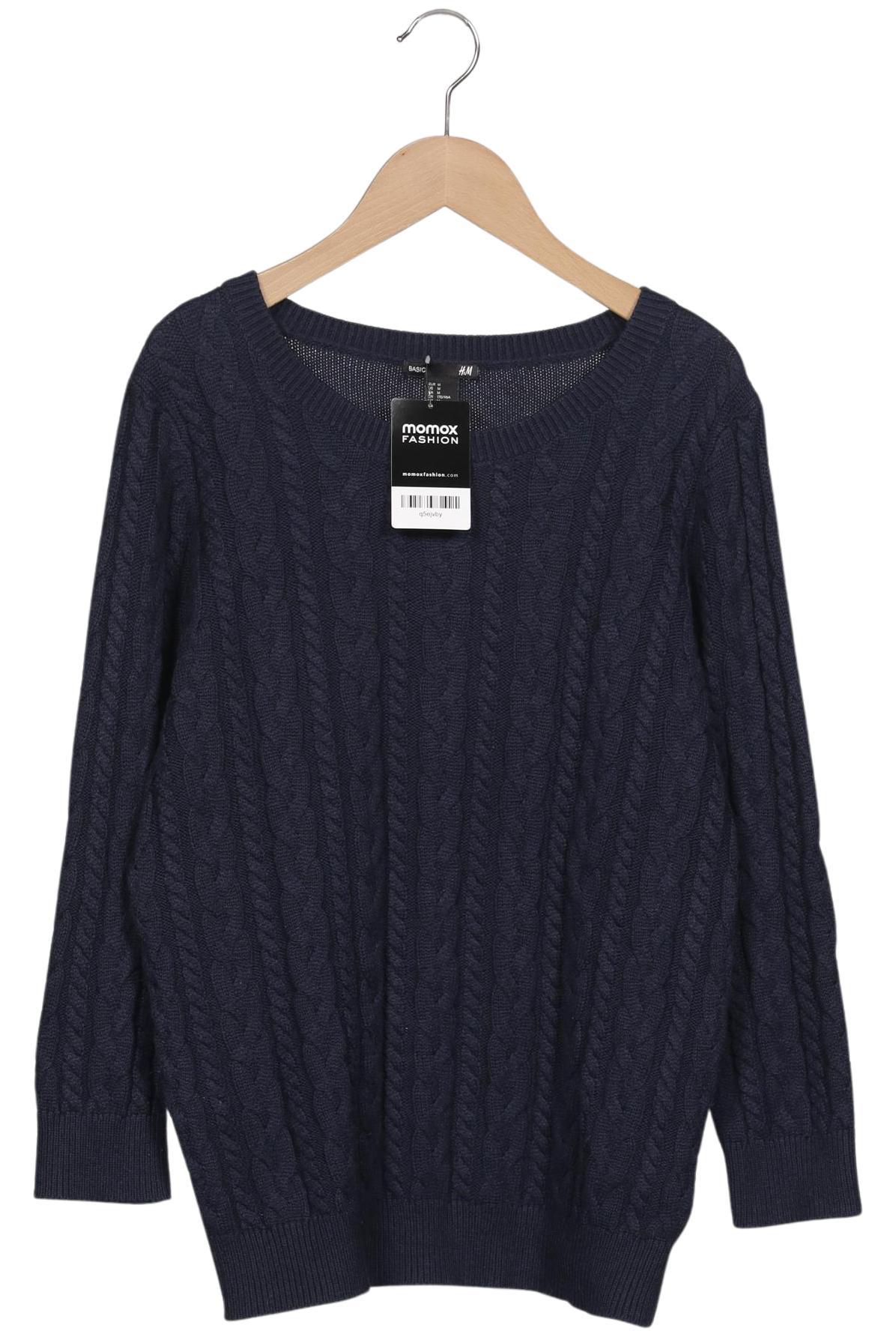 

H&M Damen Pullover, marineblau, Gr. 38