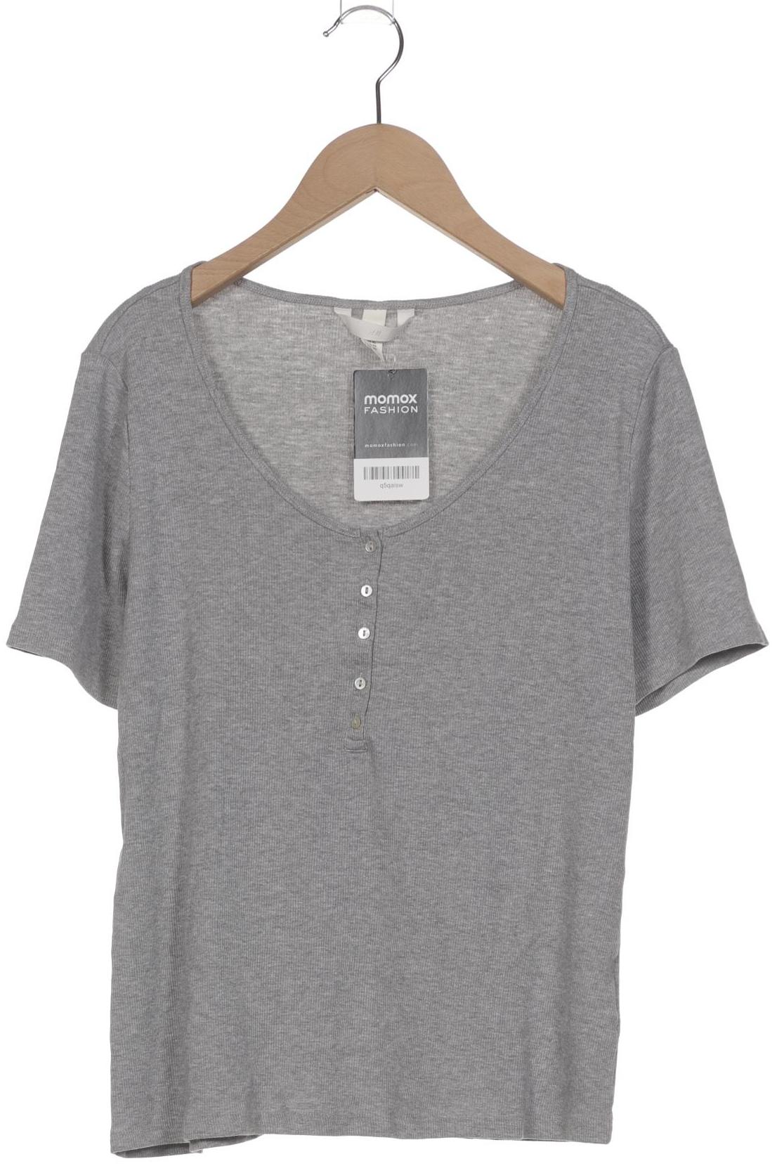 

H&M Damen T-Shirt, grau, Gr. 44