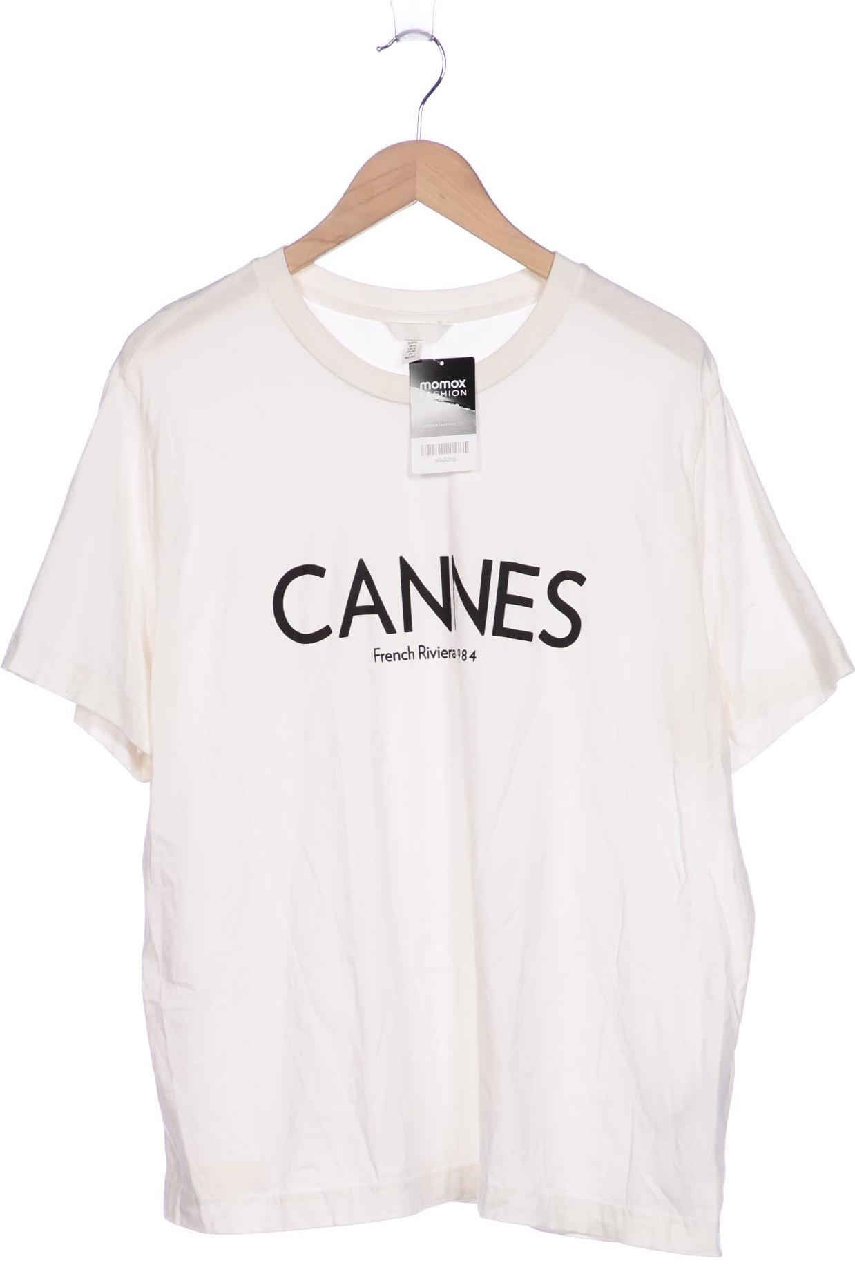 

H&M Damen T-Shirt, weiß, Gr. 44