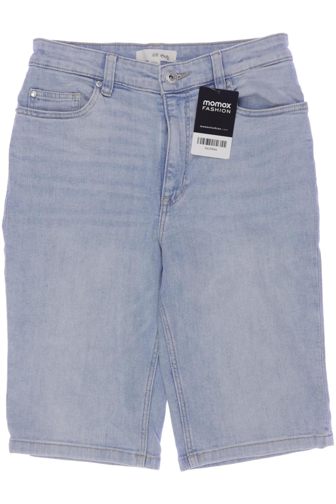 

H&M Damen Shorts, hellblau, Gr. 38