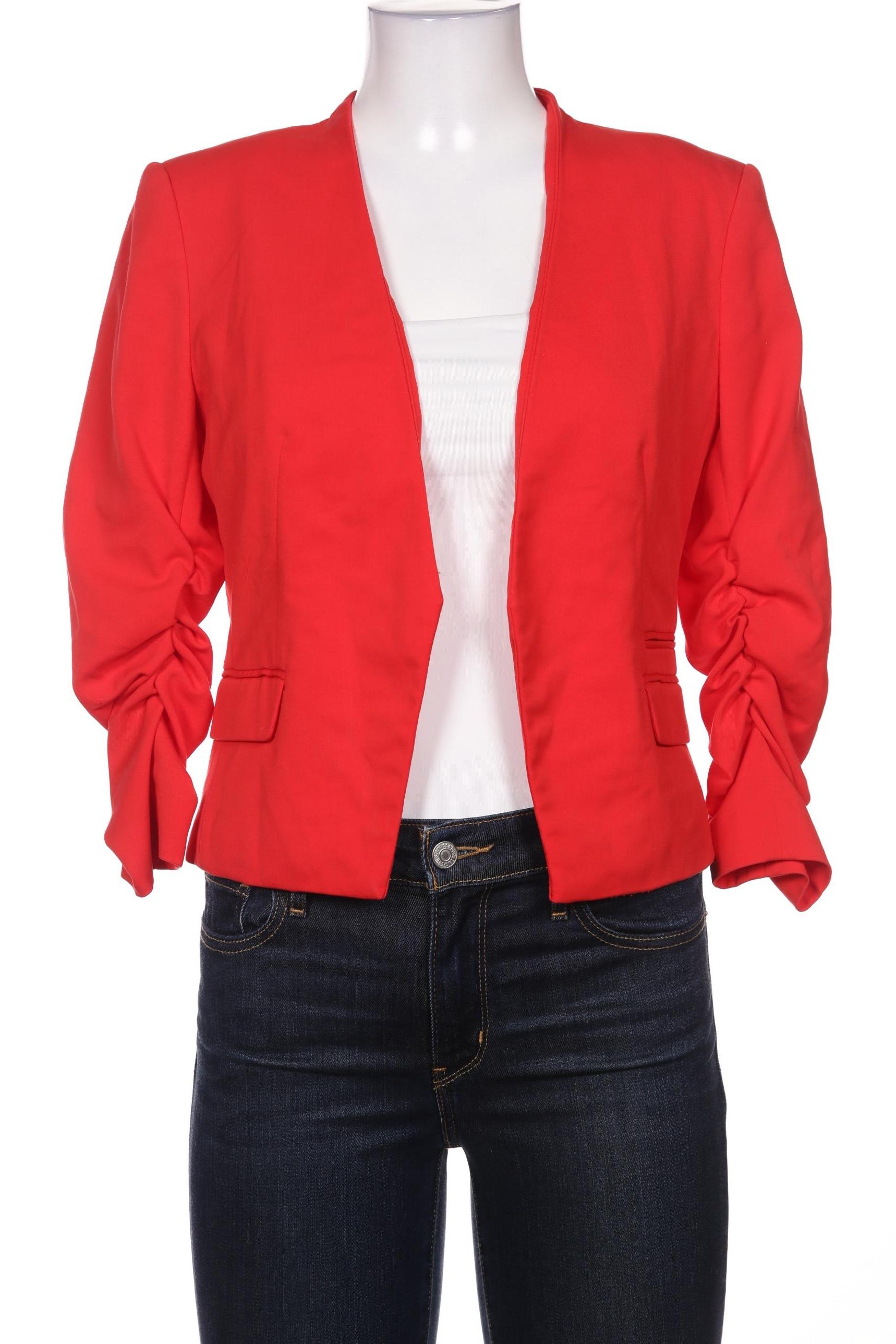 

H&M Damen Blazer, rot, Gr. 40