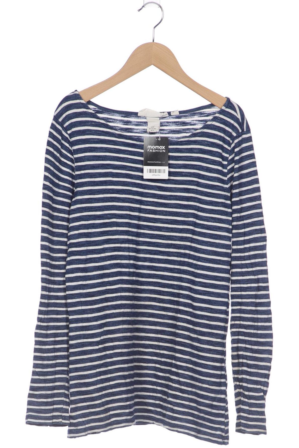 

H&M Damen Langarmshirt, blau, Gr. 38