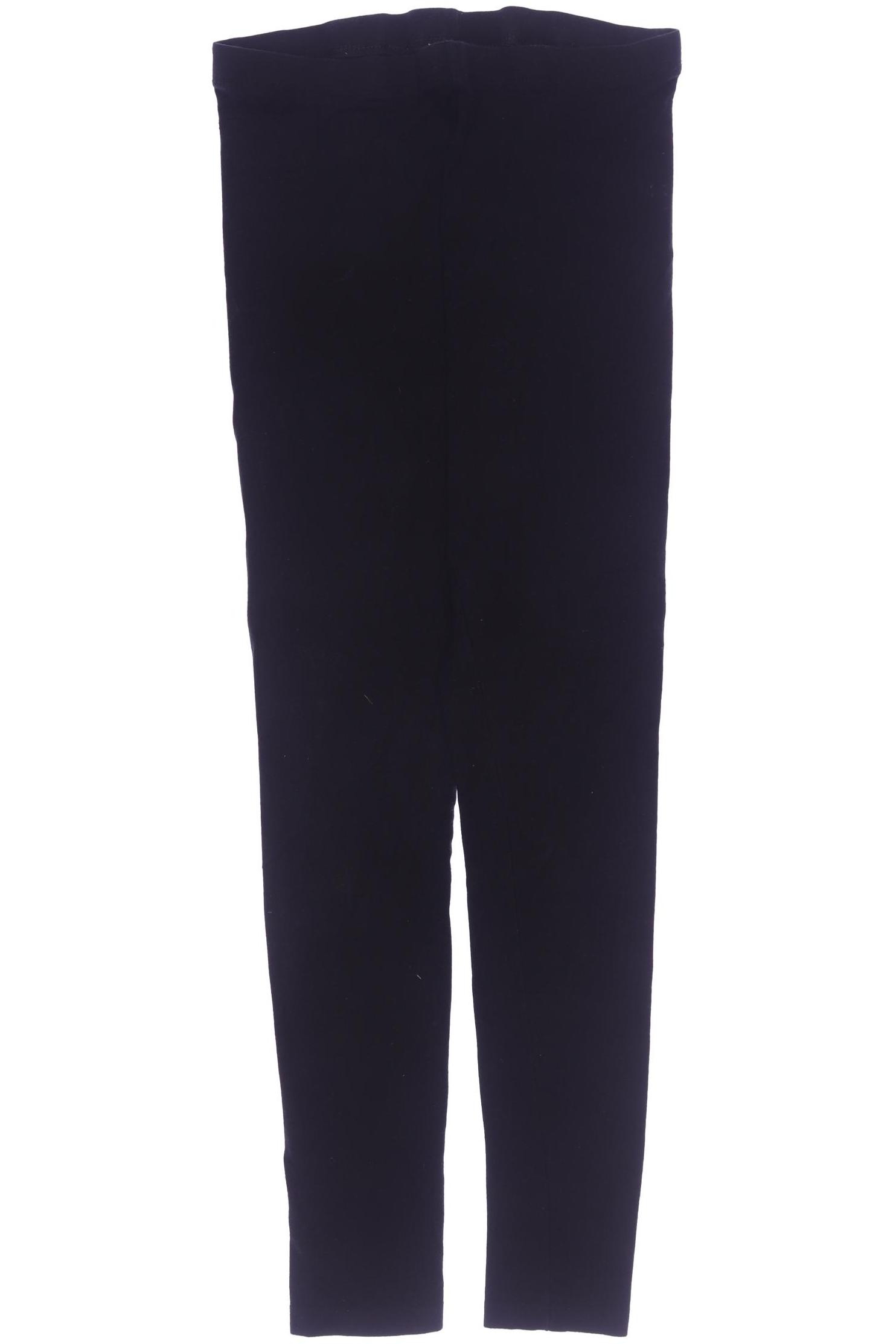 

H&M Damen Stoffhose, schwarz, Gr. 0