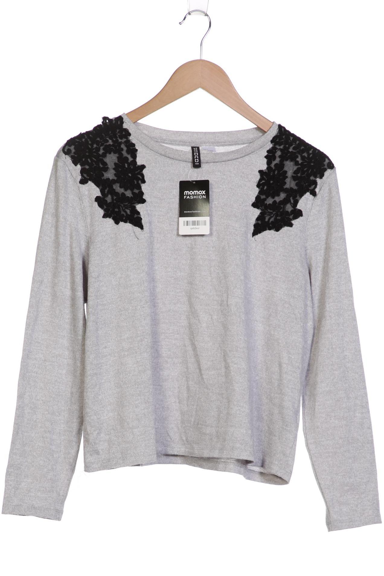 

H&M Damen Pullover, grau, Gr. 42