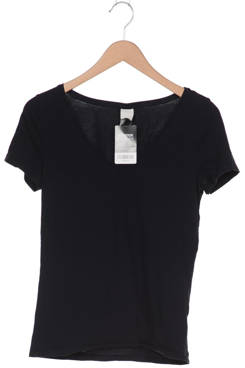 

H&M Damen T-Shirt, marineblau, Gr. 38