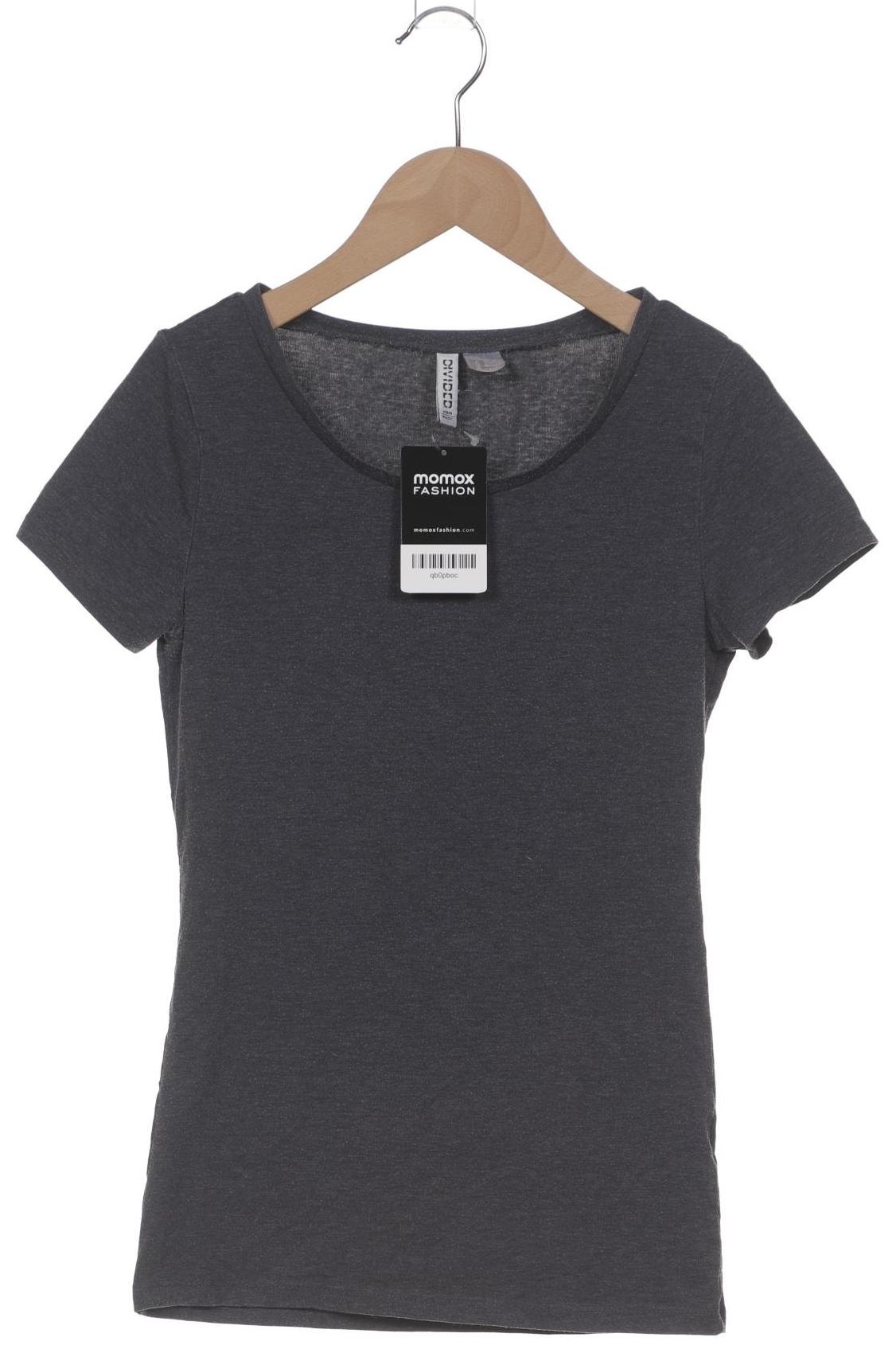 

H&M Damen T-Shirt, marineblau, Gr. 34