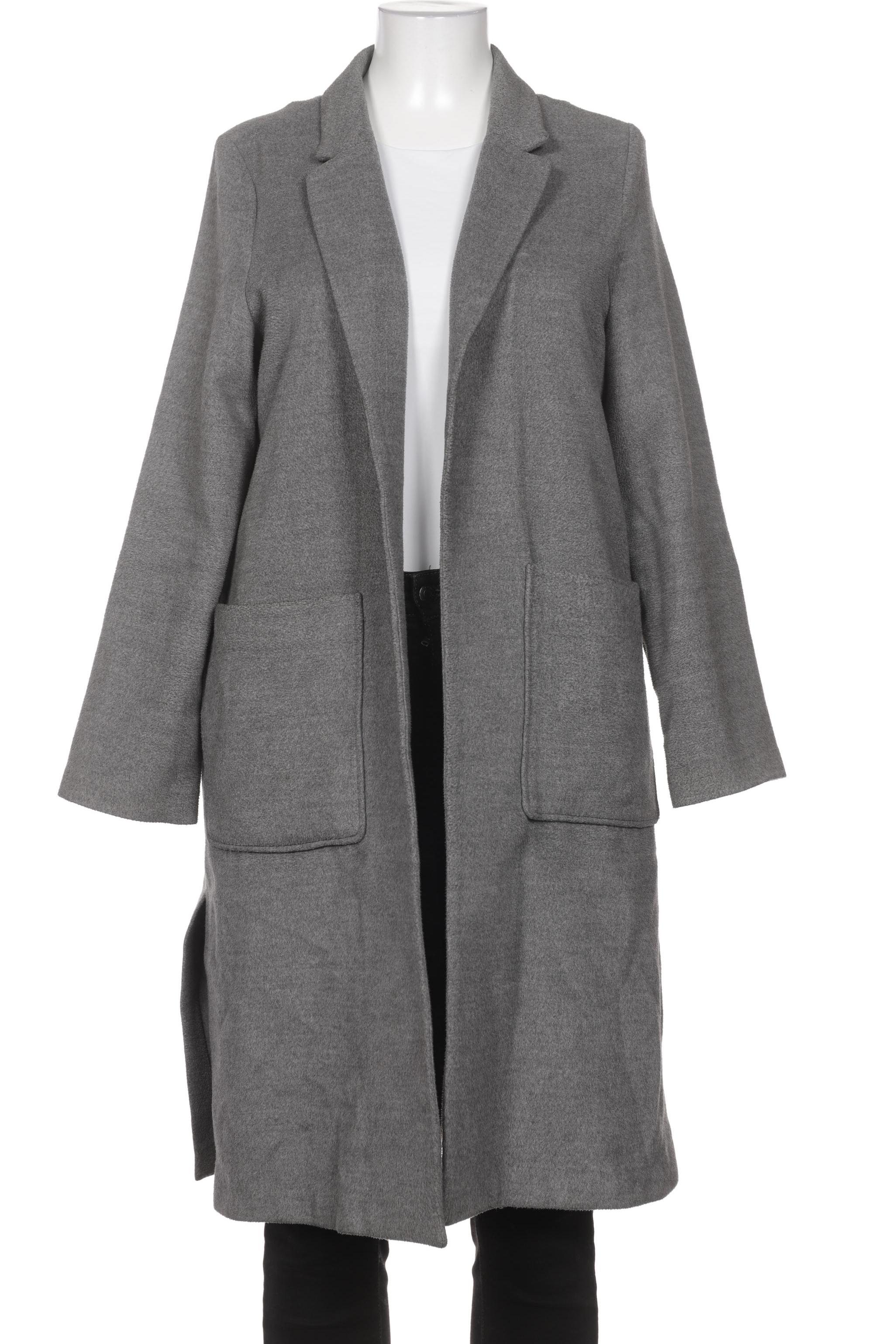 

H&M Damen Mantel, grau, Gr. 42