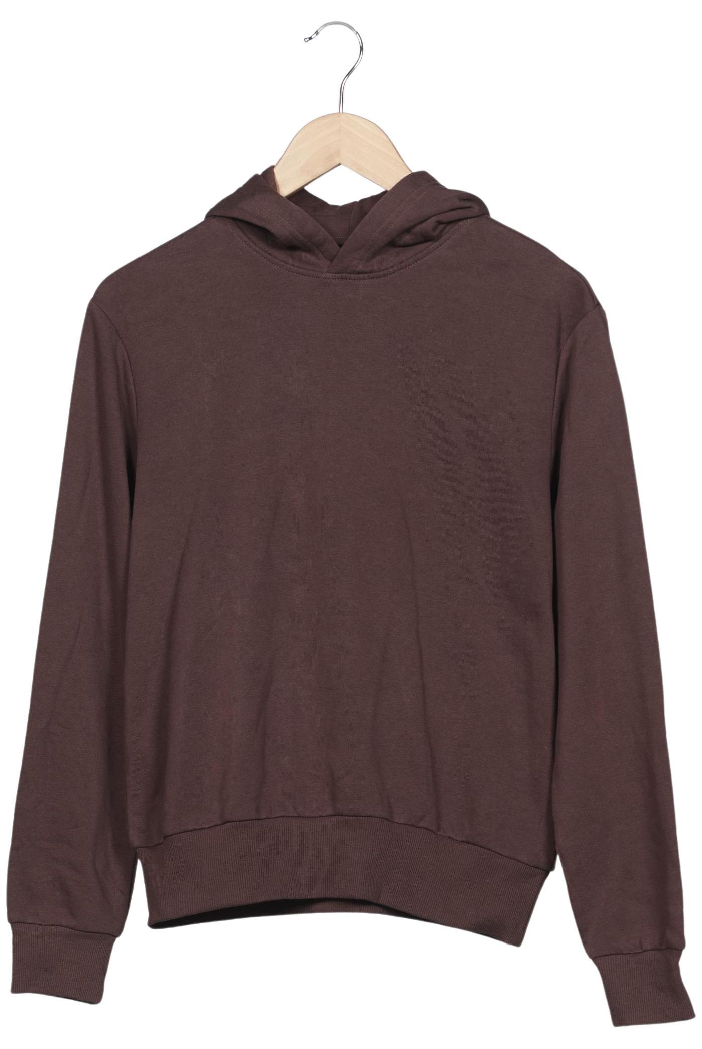 

H&M Damen Kapuzenpullover, braun, Gr. 44