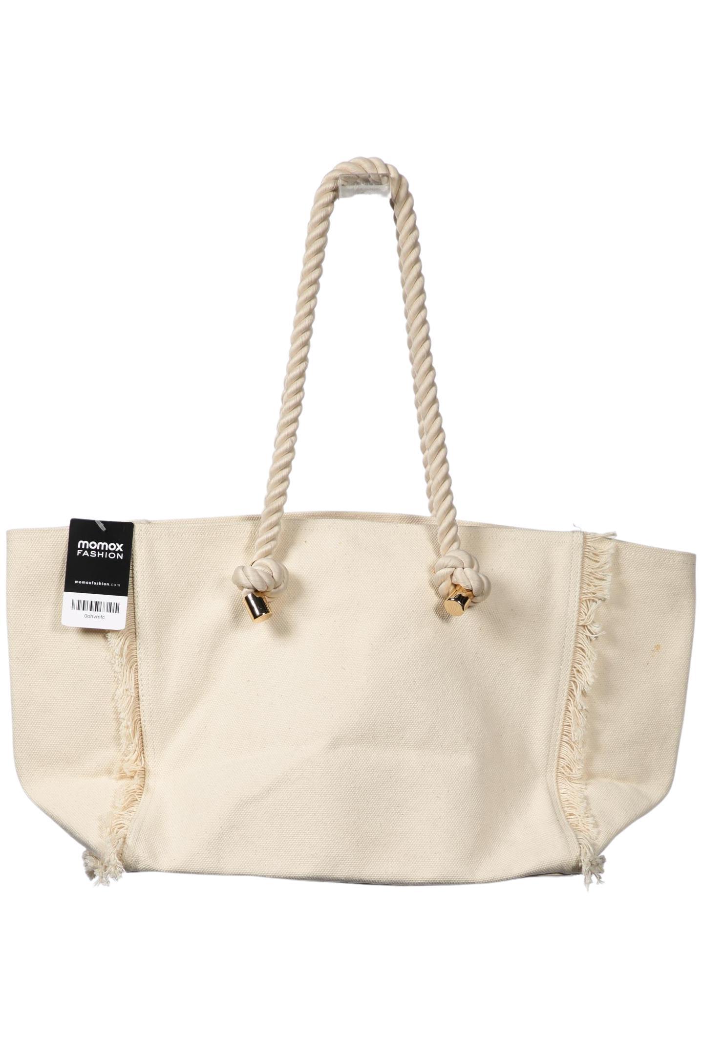 

H&M Damen Handtasche, beige, Gr.