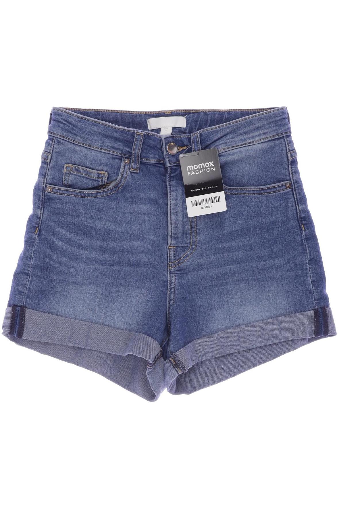 

H&M Damen Shorts, blau, Gr. 34