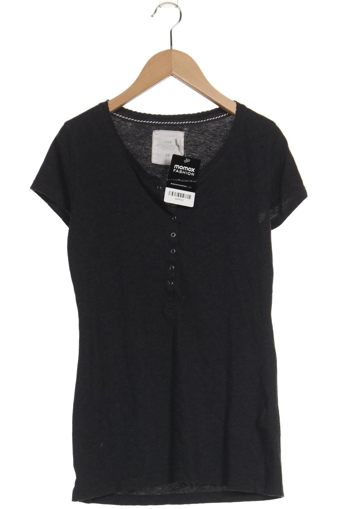 

H&M Damen T-Shirt, grau, Gr. 38