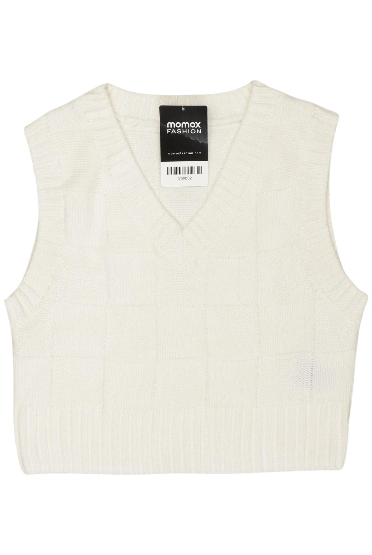 

H&M Damen Pullover, cremeweiß, Gr. 32
