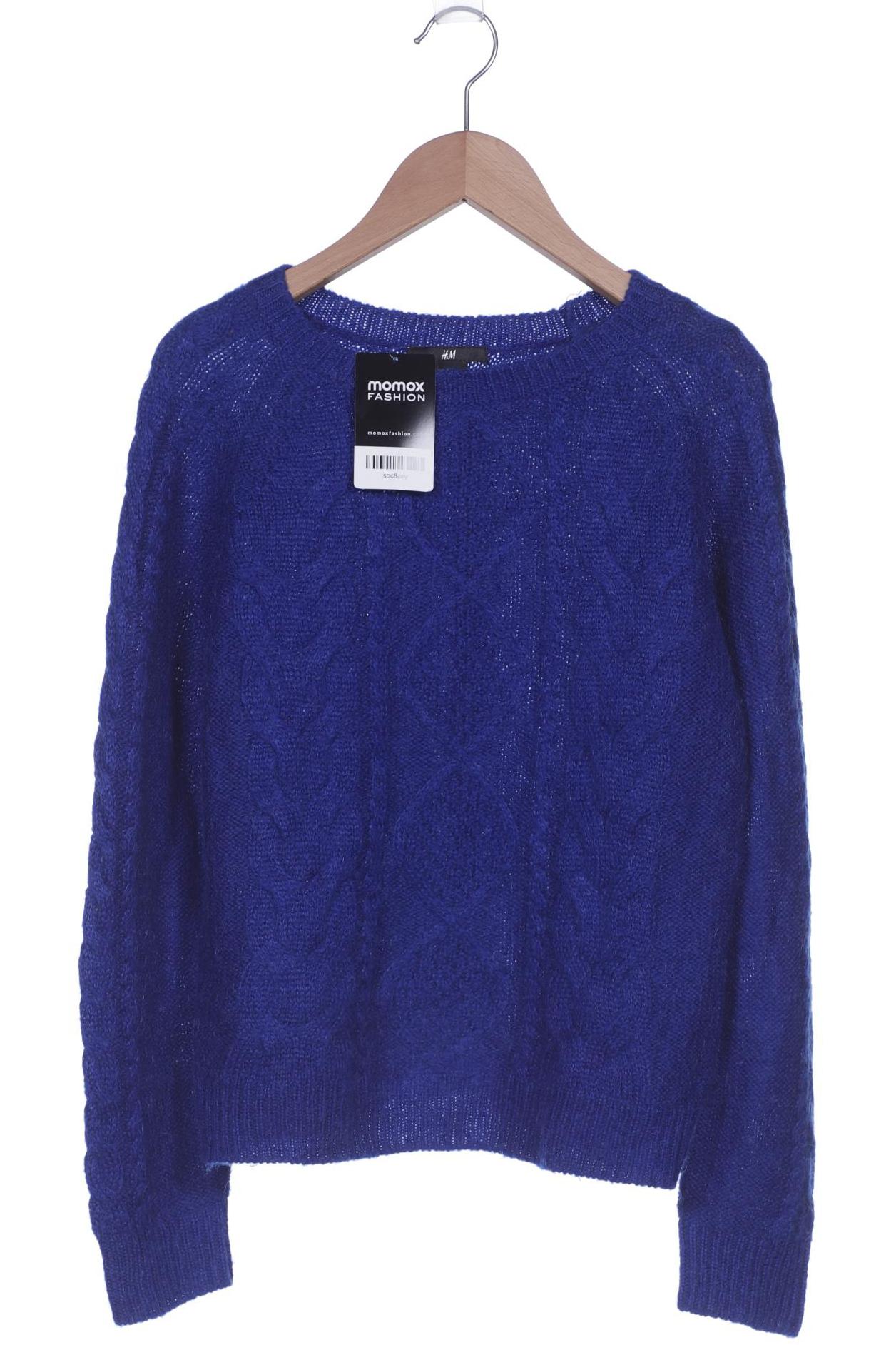 

H&M Damen Pullover, marineblau, Gr. 36